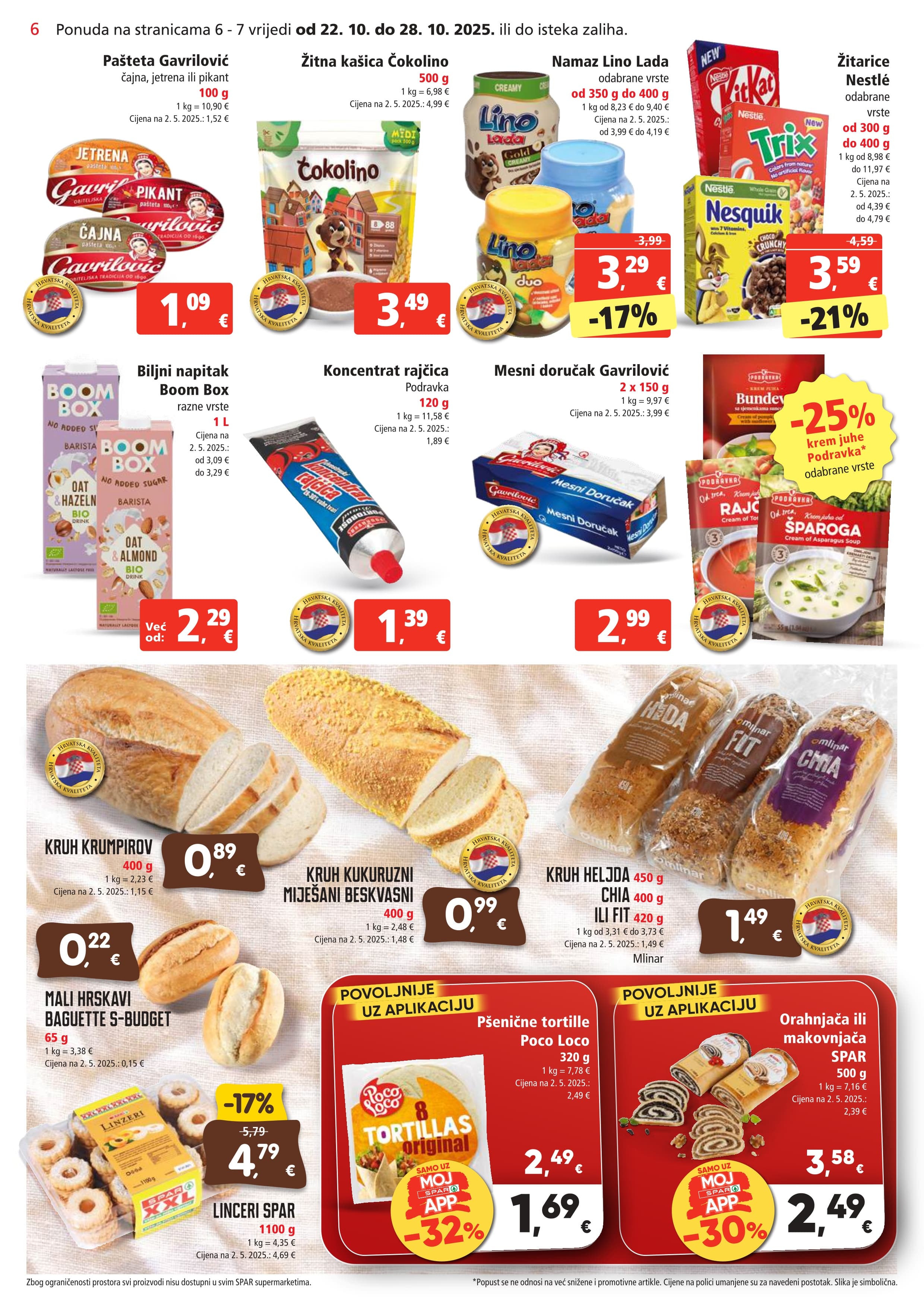 Page from catalog: Akcijska ponuda