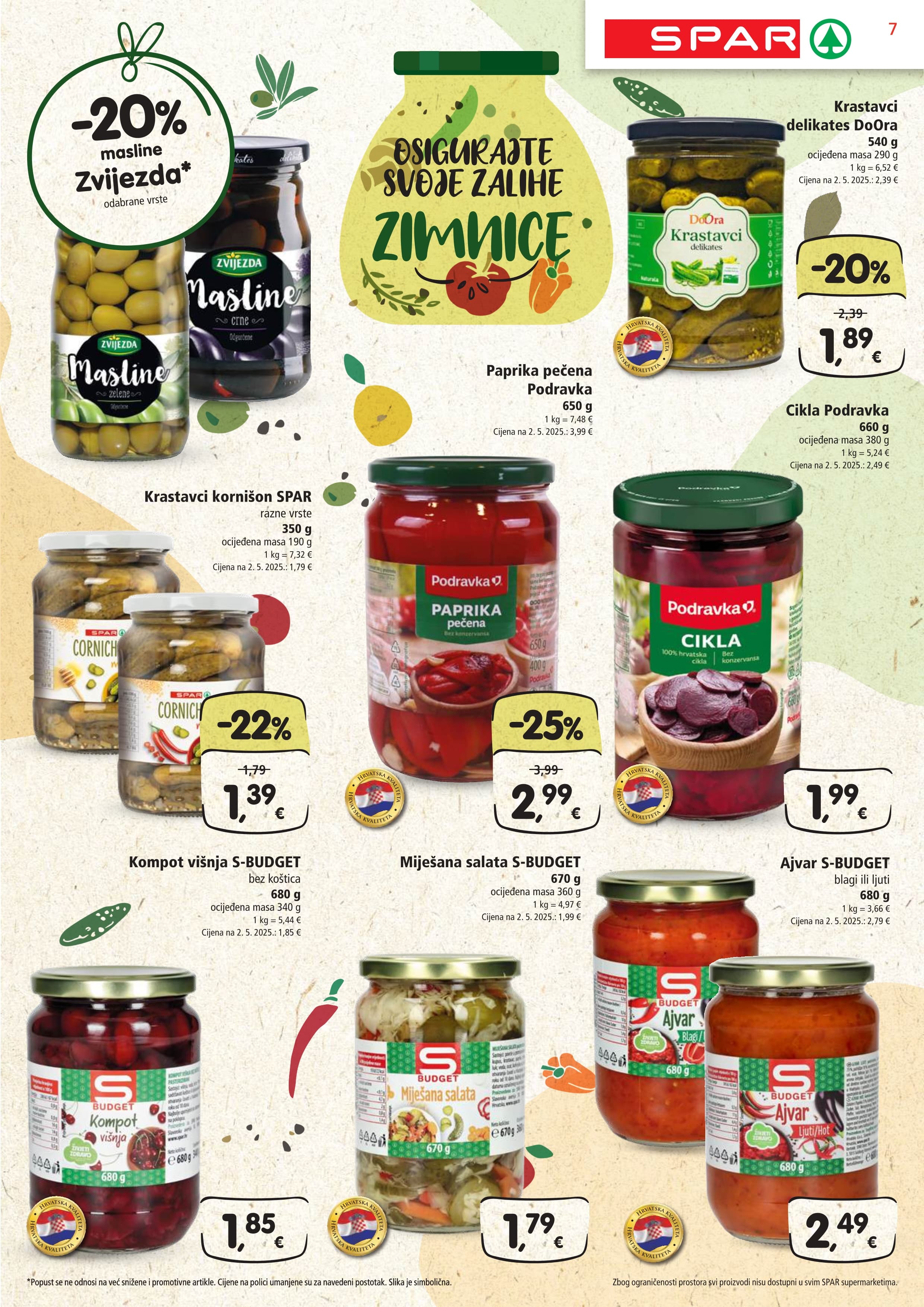 Page from catalog: Akcijska ponuda