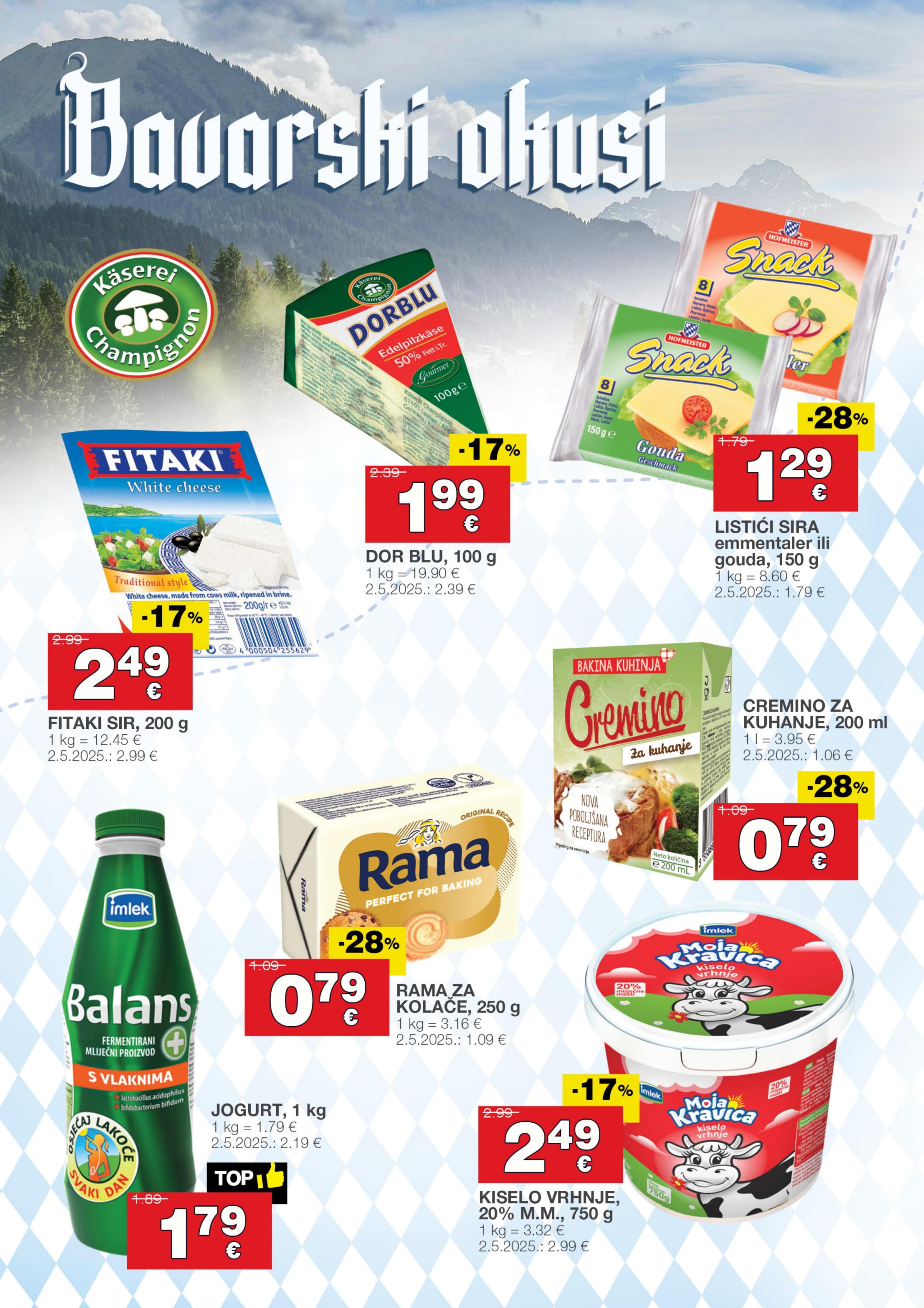 Page from catalog: Akcijska ponuda