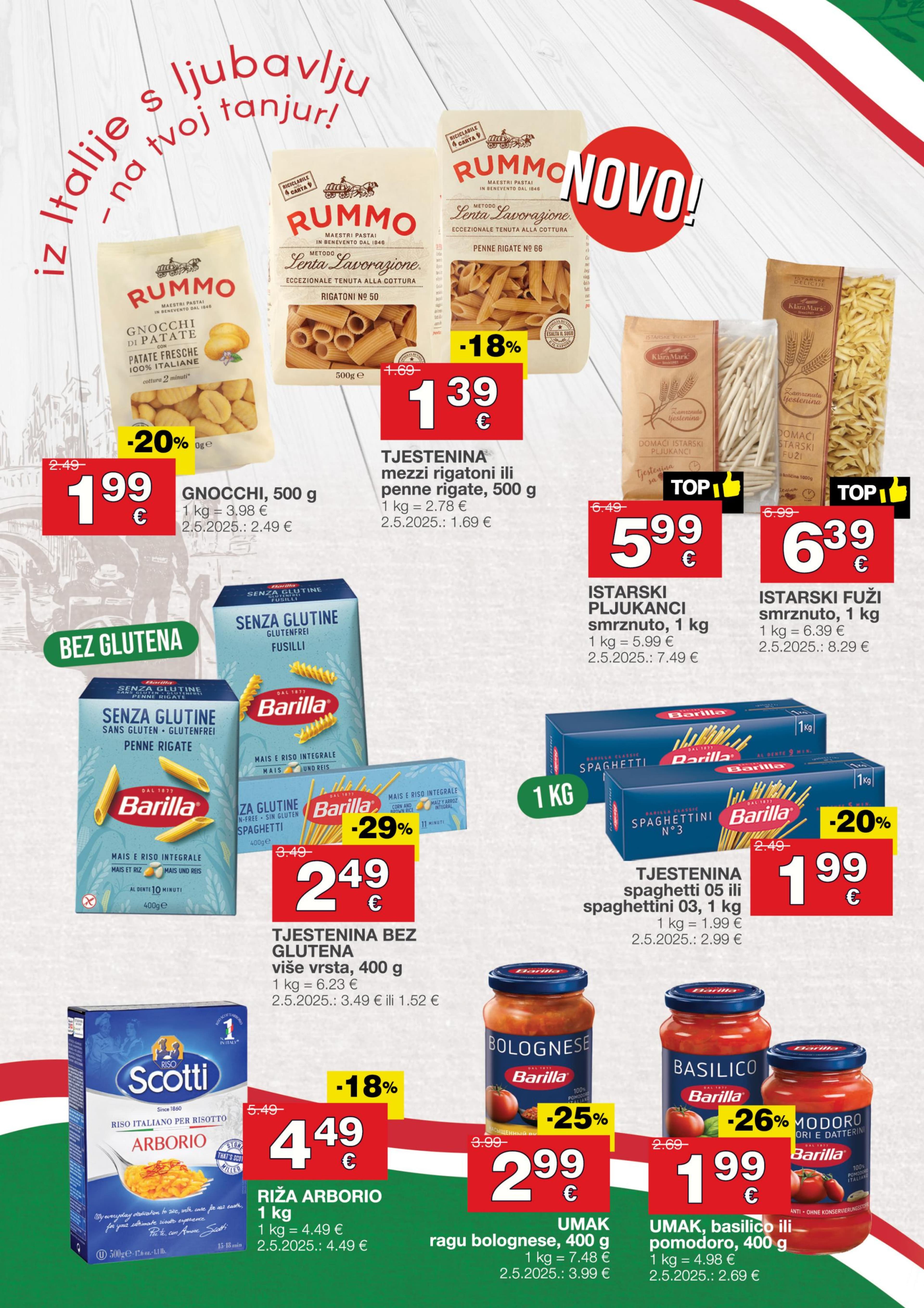 Page from catalog: Akcijska ponuda