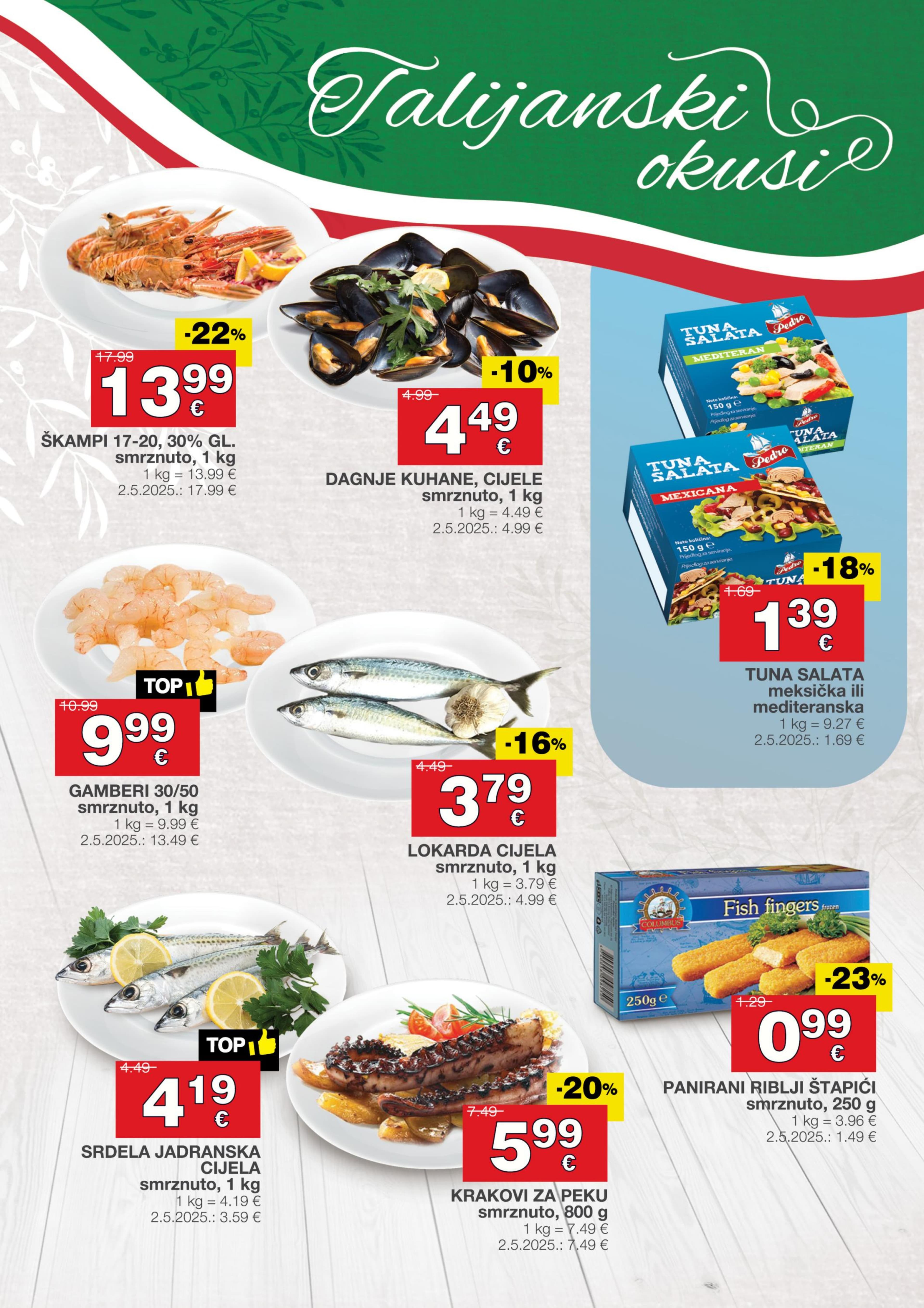 Page from catalog: Akcijska ponuda