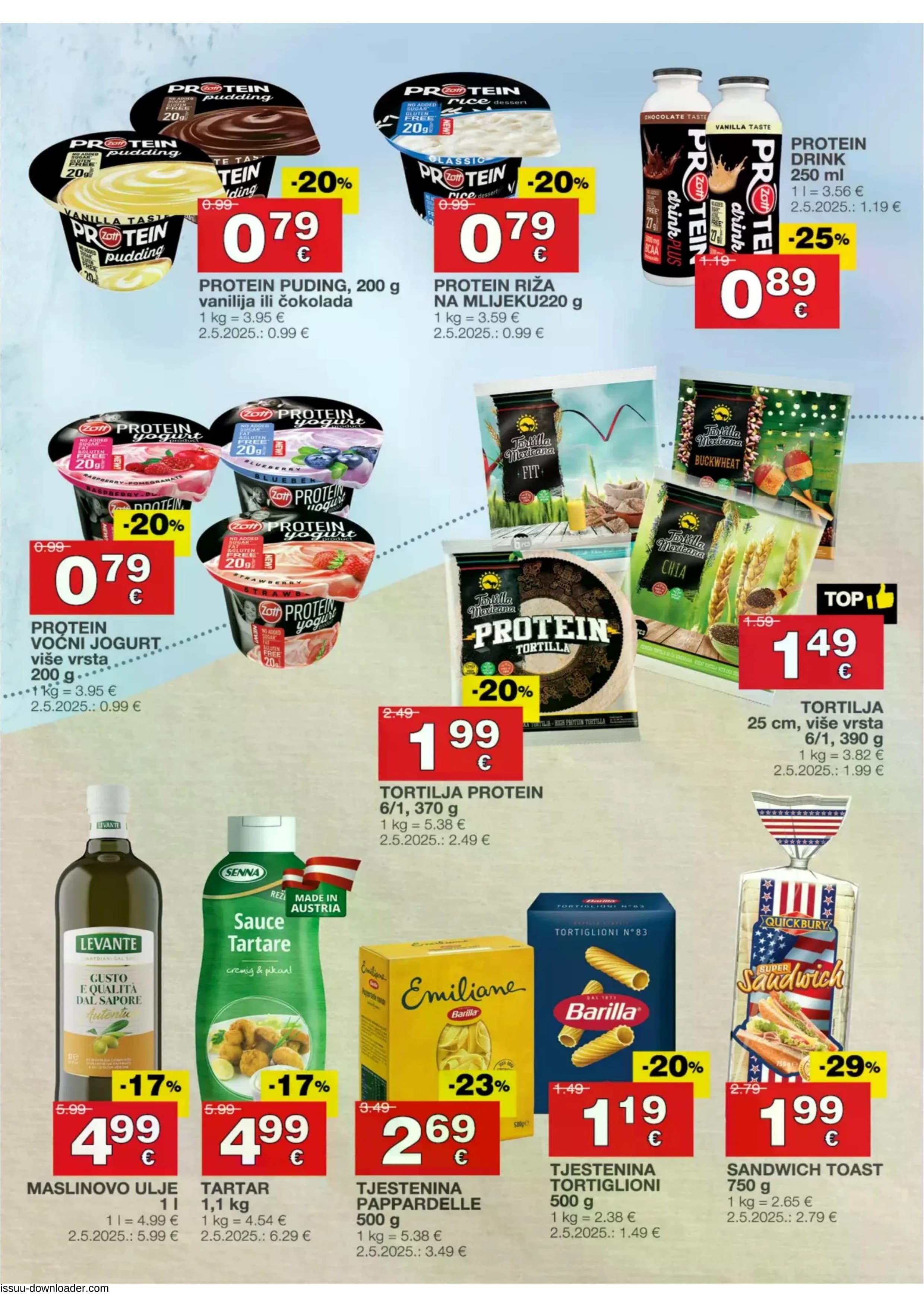 Page from catalog: Akcijska ponuda