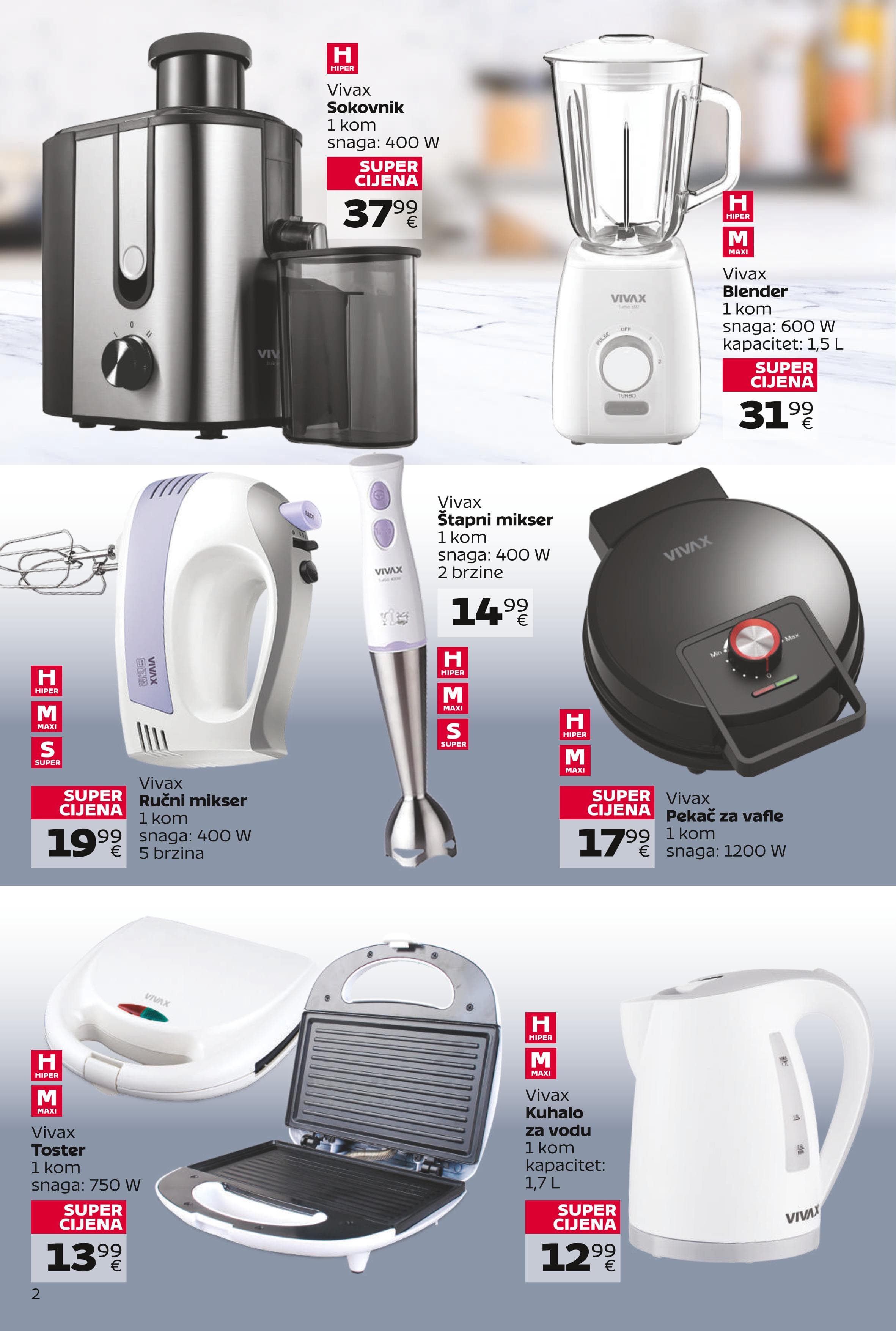 Page from catalog: Super ponuda za domaćinstvo