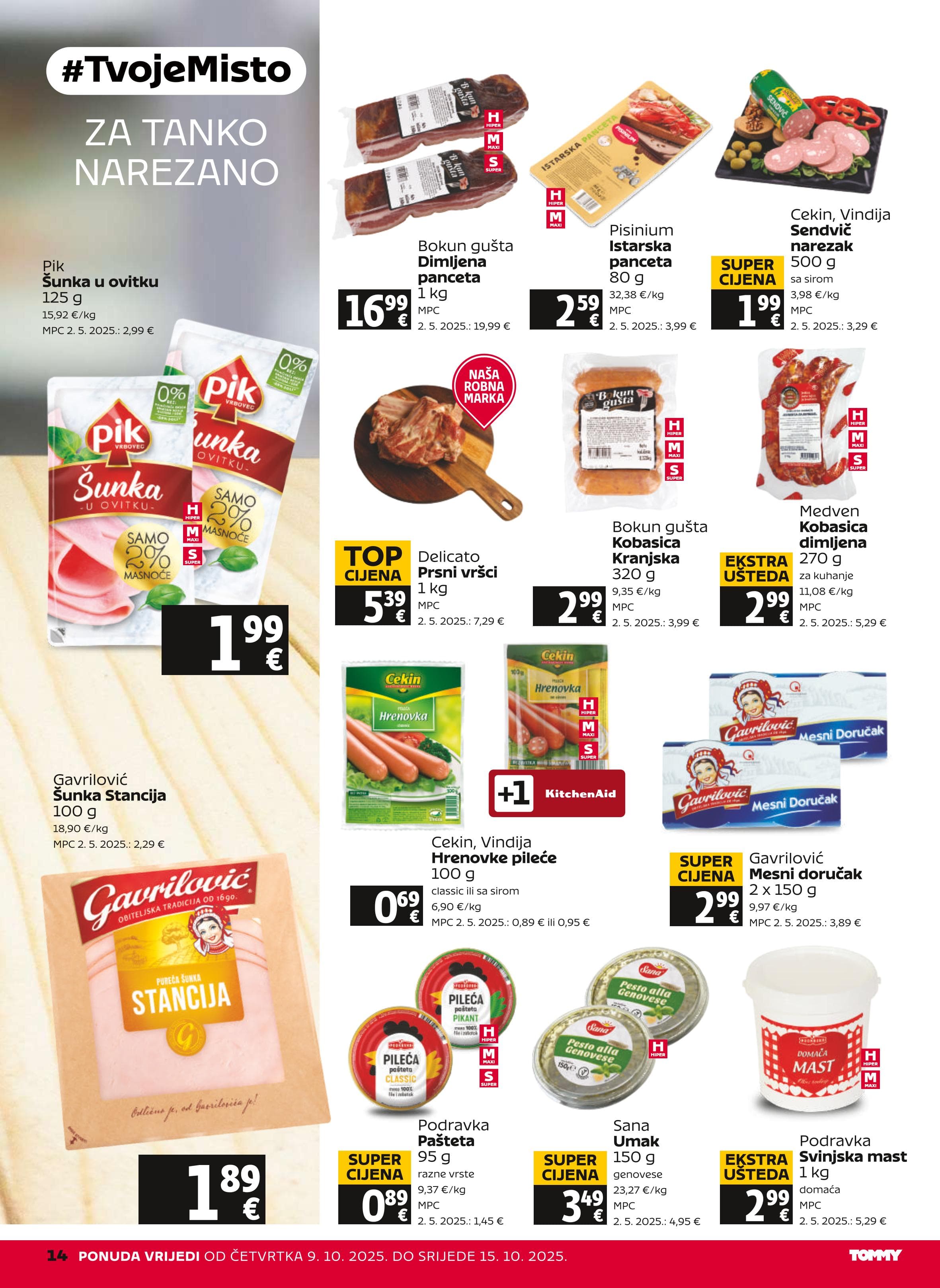 Page from catalog: Akcijska ponuda