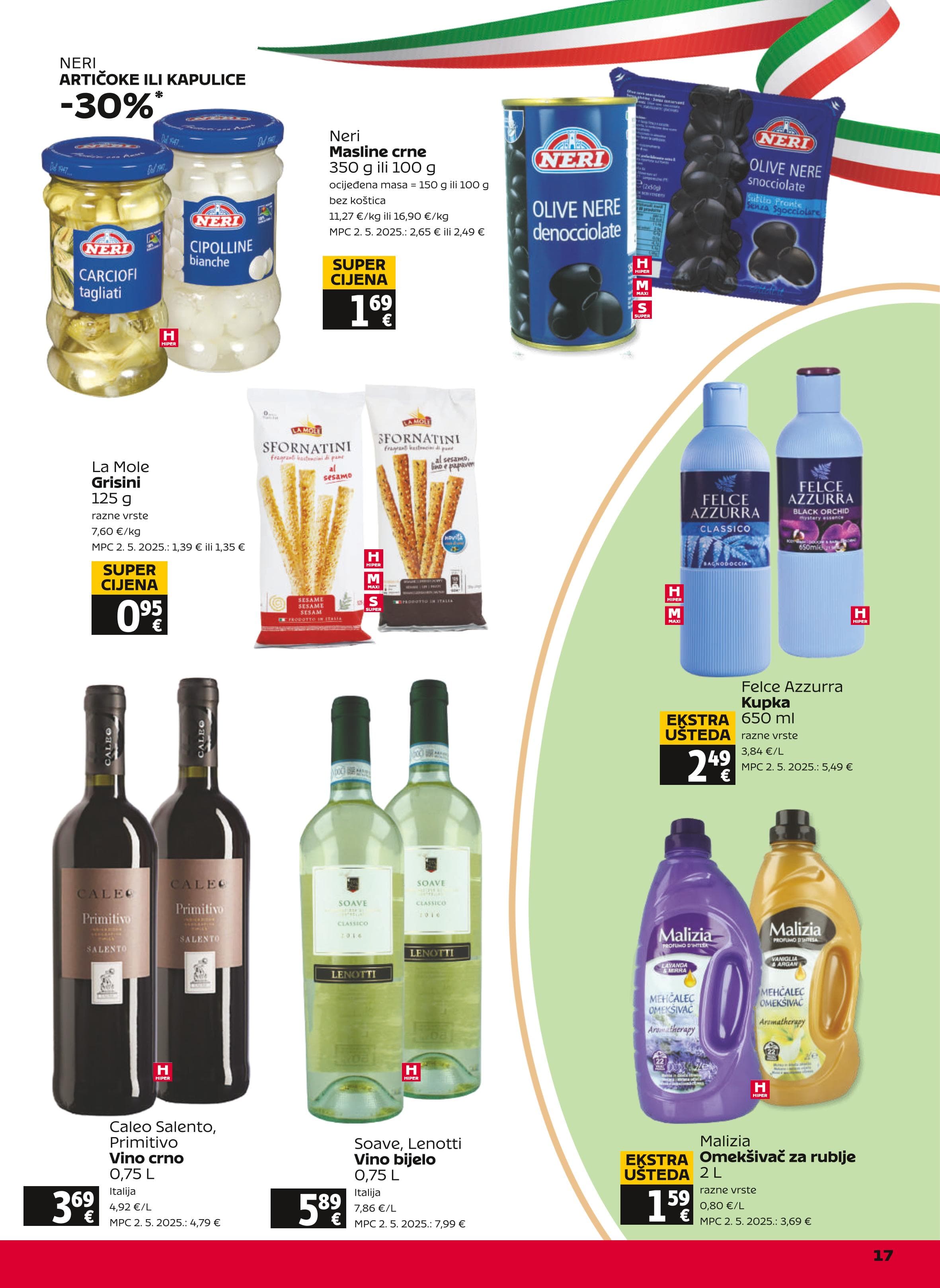 Page from catalog: Akcijska ponuda