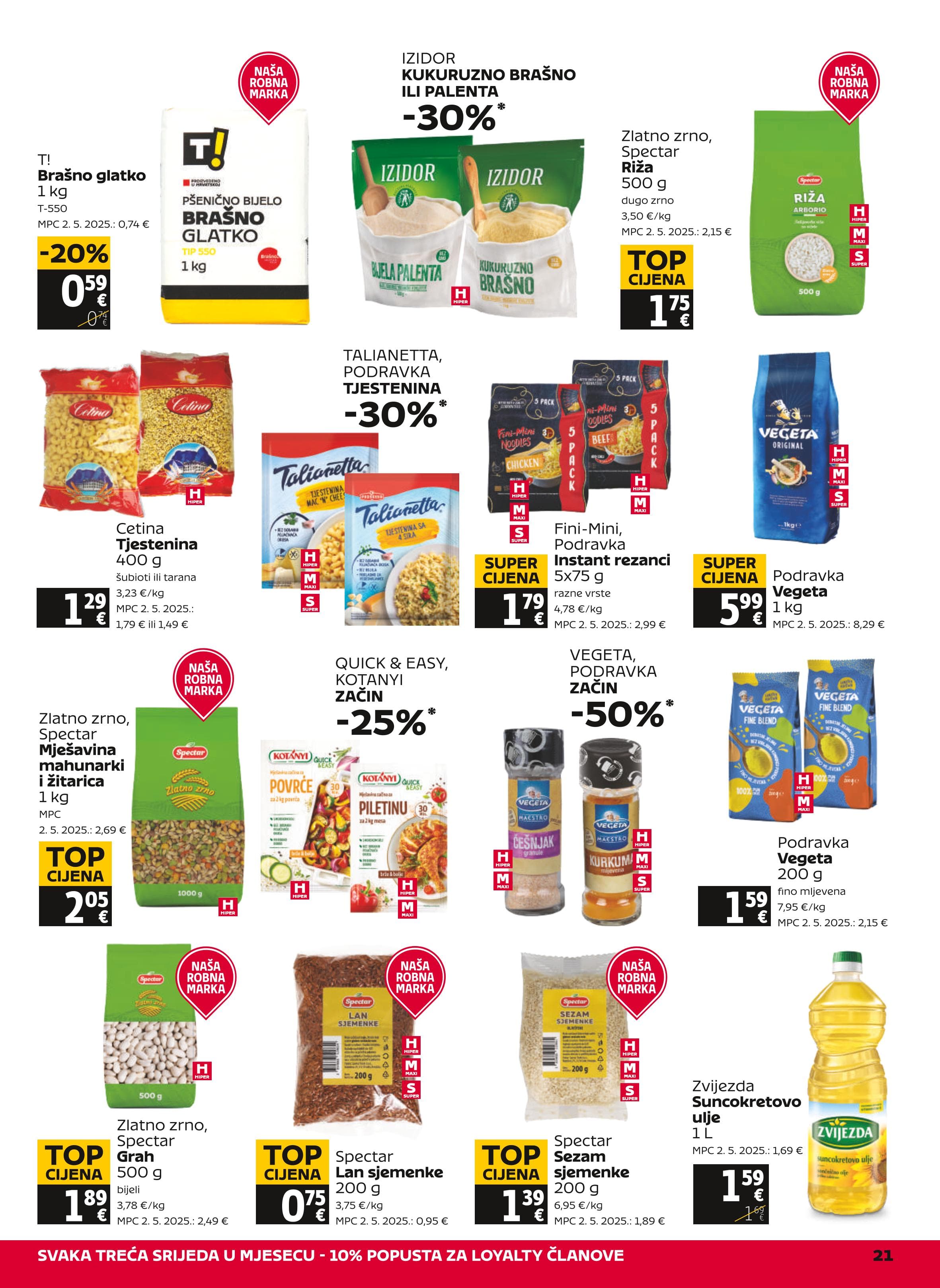 Page from catalog: Akcijska ponuda