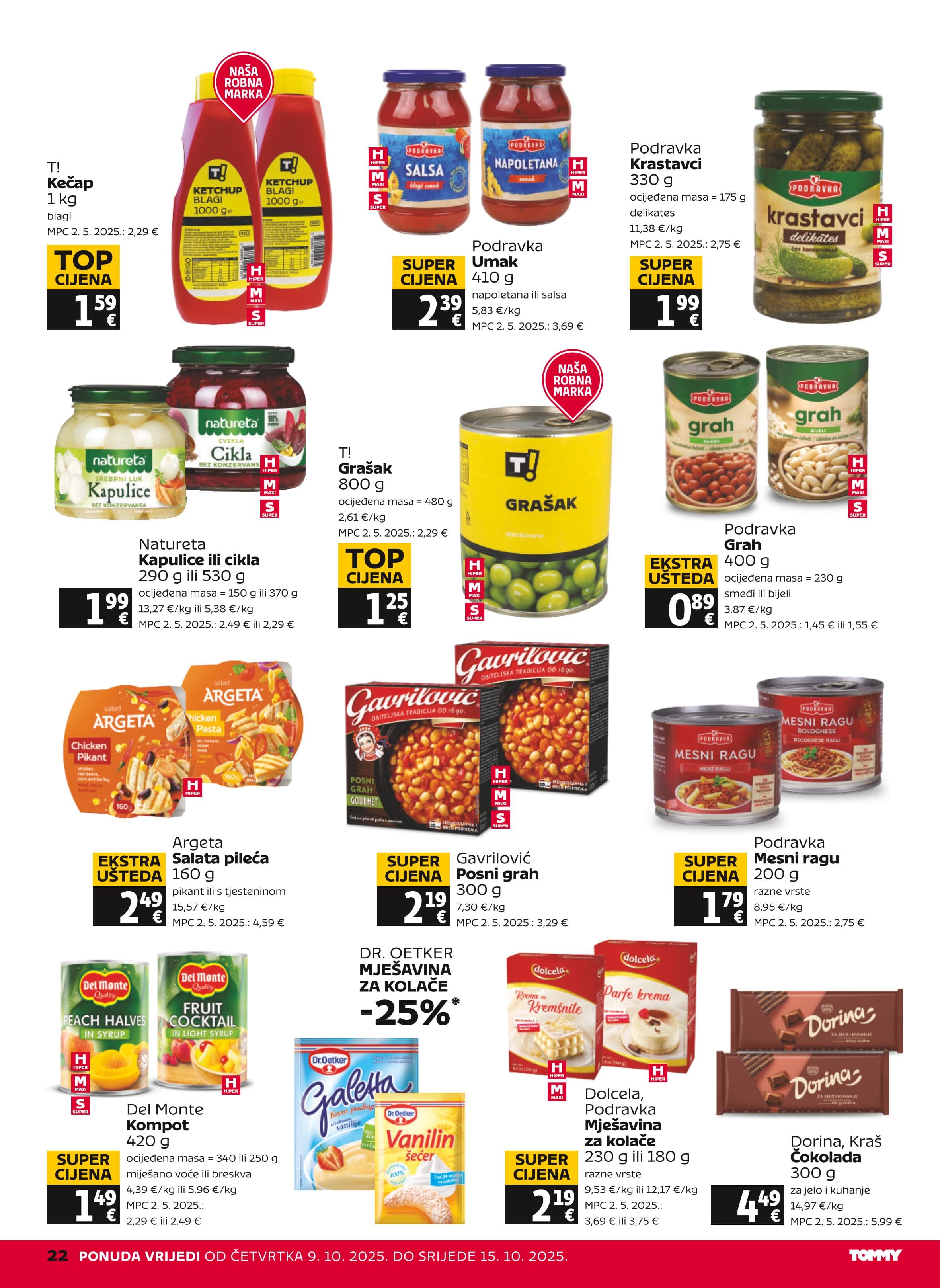 Page from catalog: Akcijska ponuda
