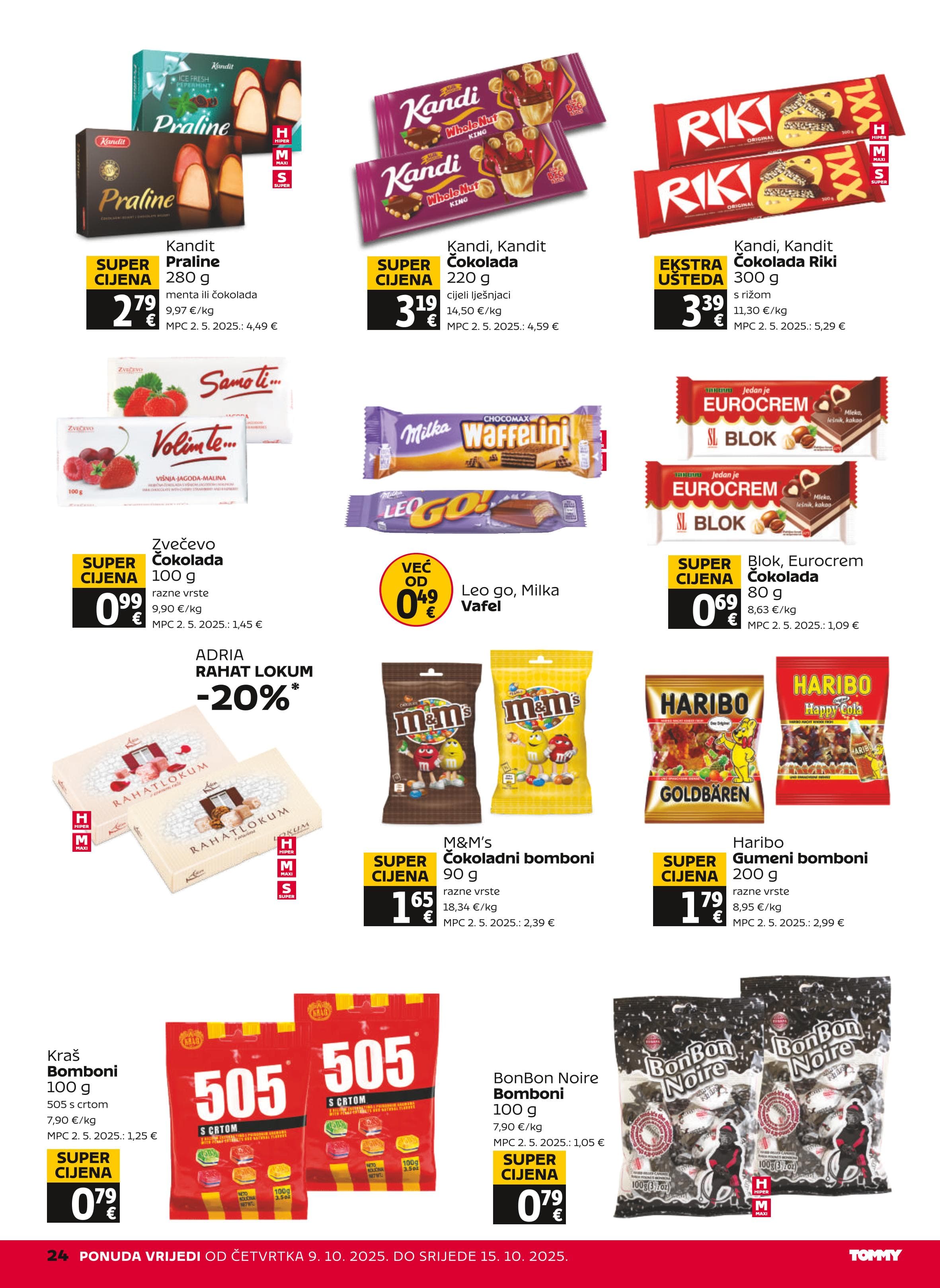 Page from catalog: Akcijska ponuda