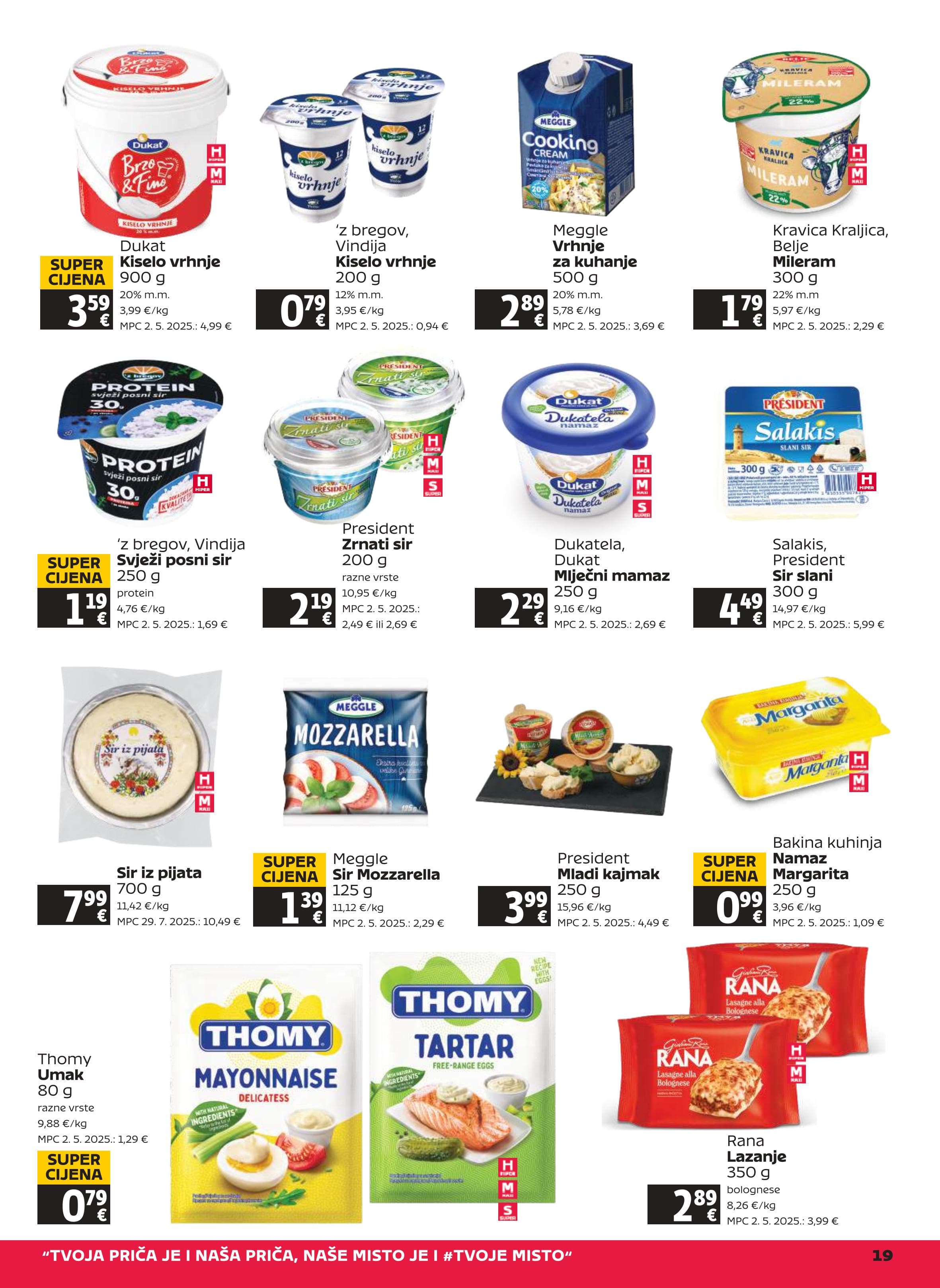 Page from catalog: Akcijska ponuda
