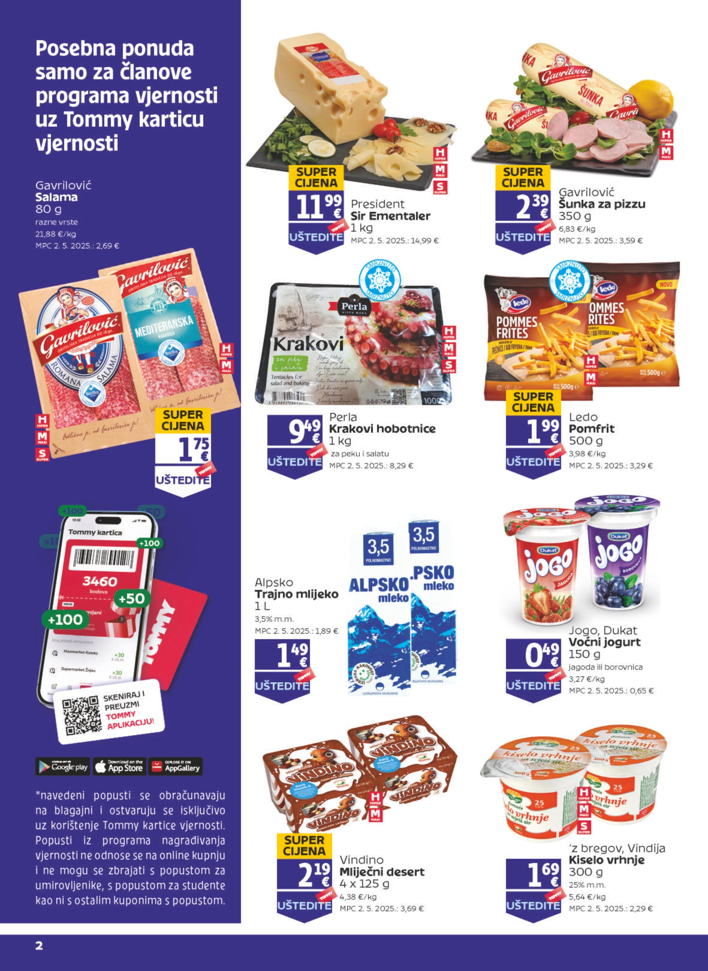 Page from catalog: Akcijska ponuda