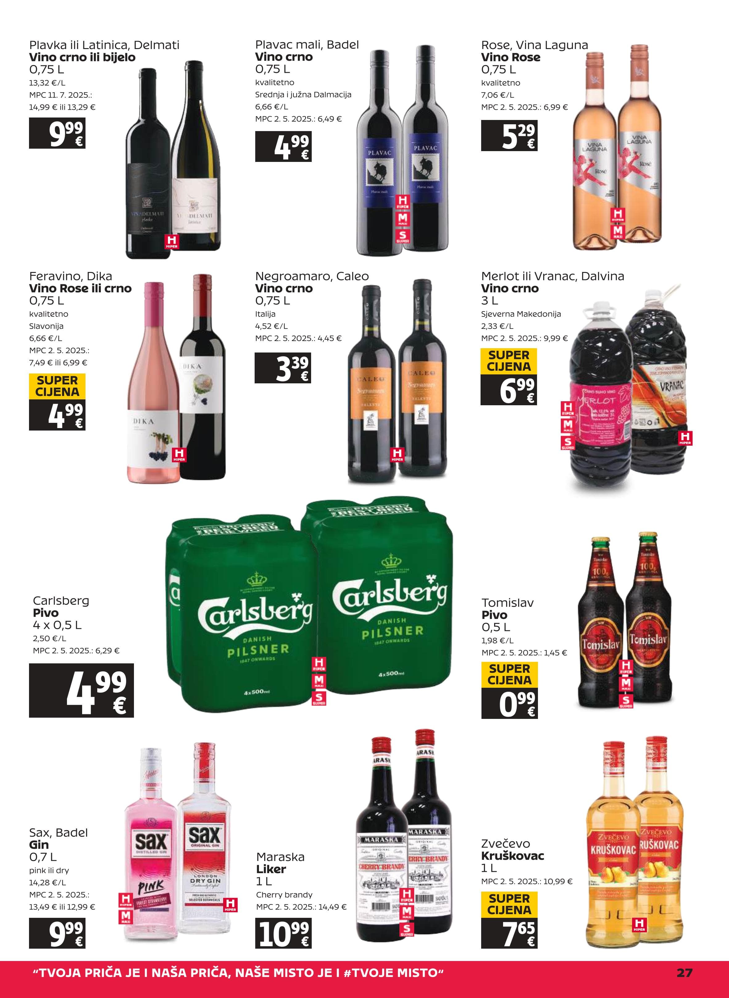 Page from catalog: Akcijska ponuda