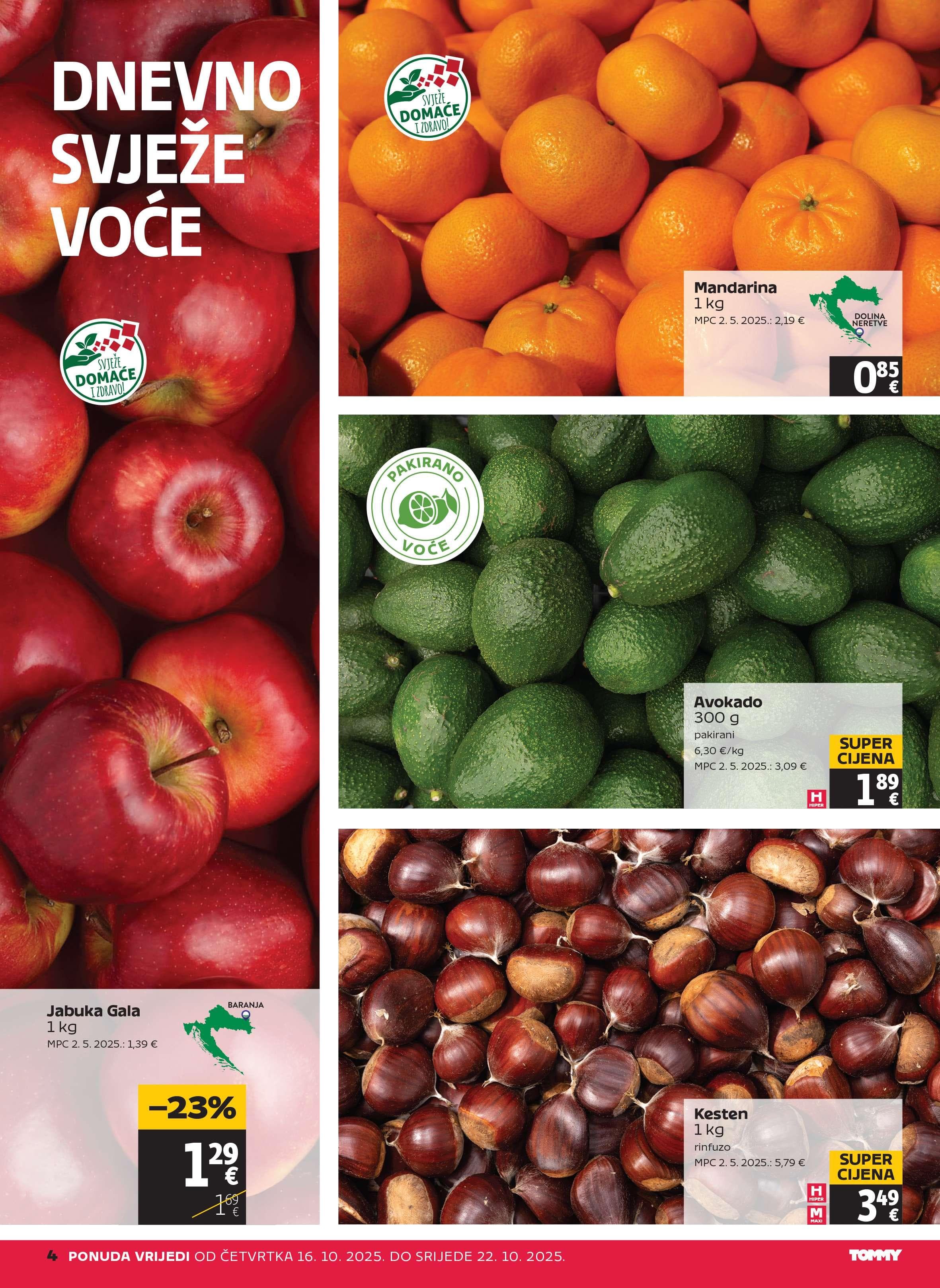 Page from catalog: Akcijska ponuda