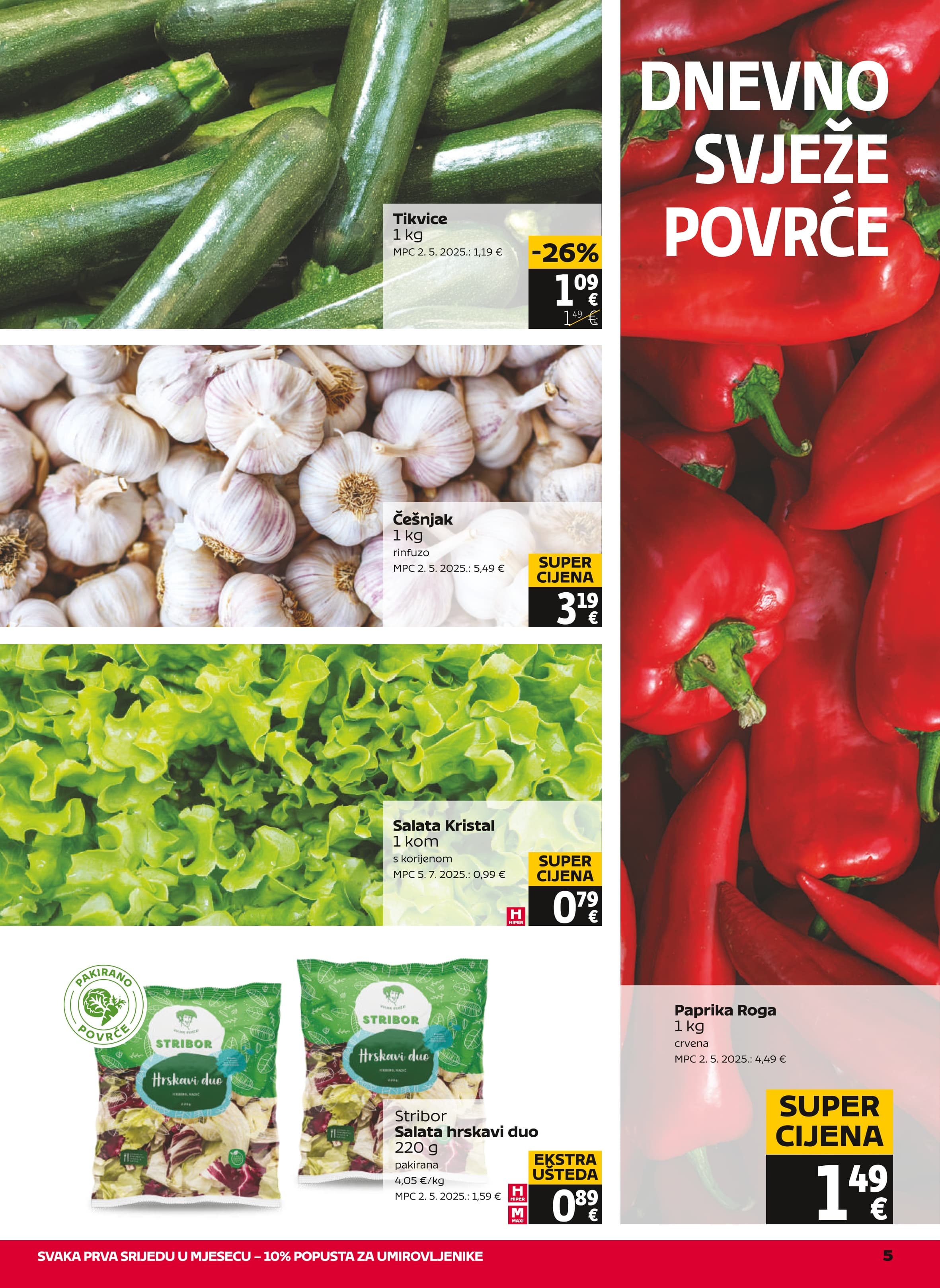 Page from catalog: Akcijska ponuda