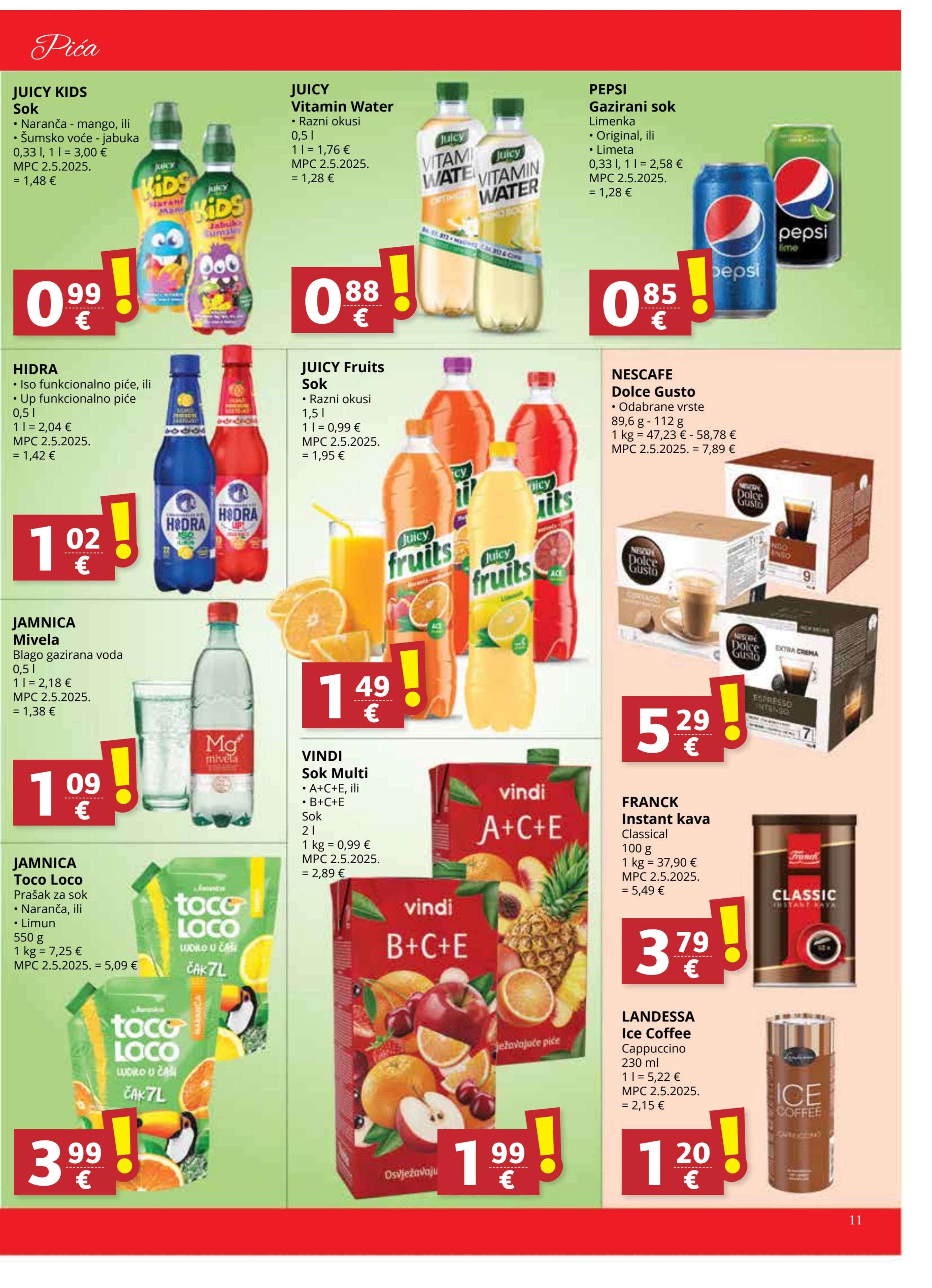 Page from catalog: Akcijska ponuda