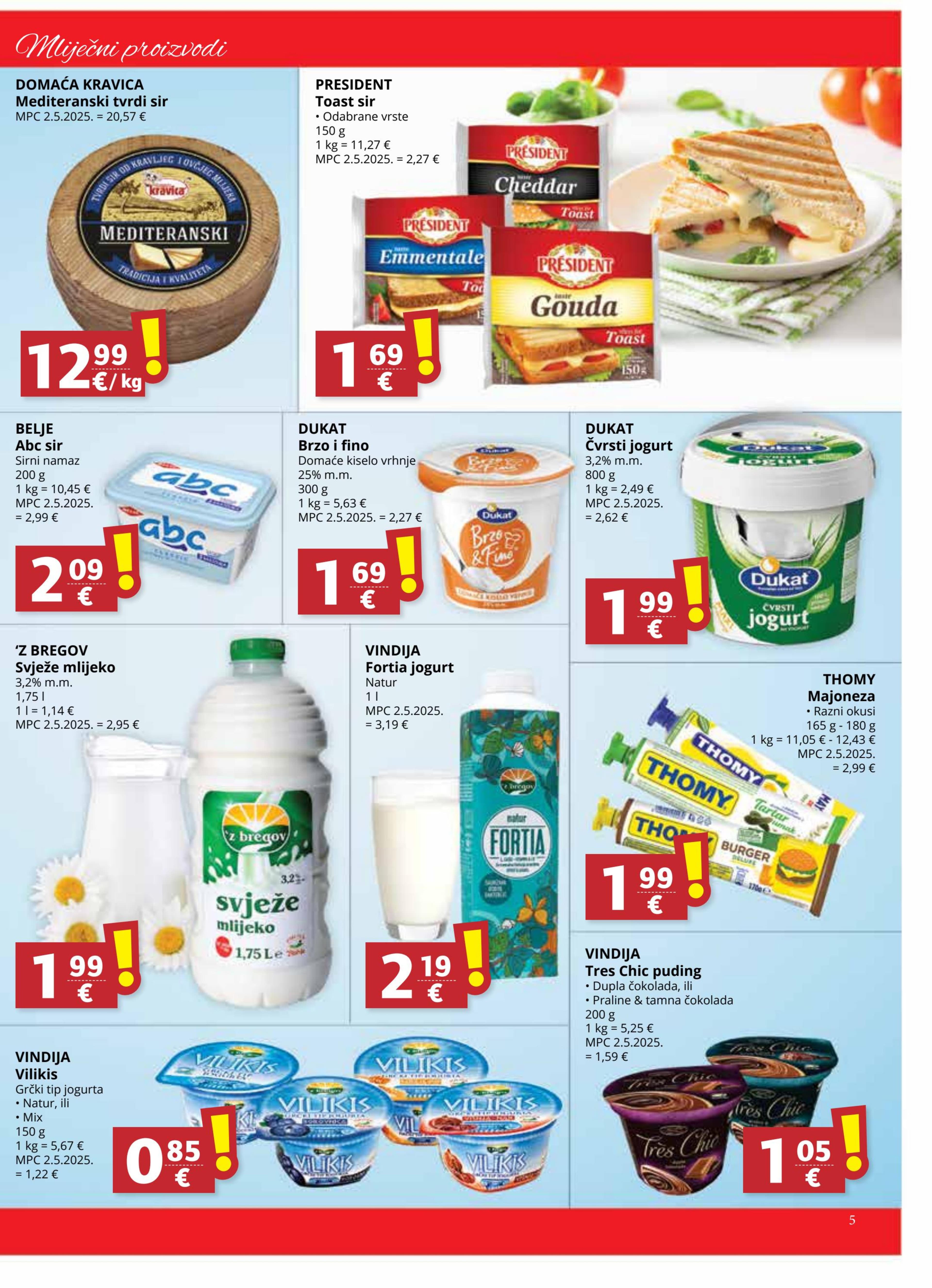 Page from catalog: Akcijska ponuda