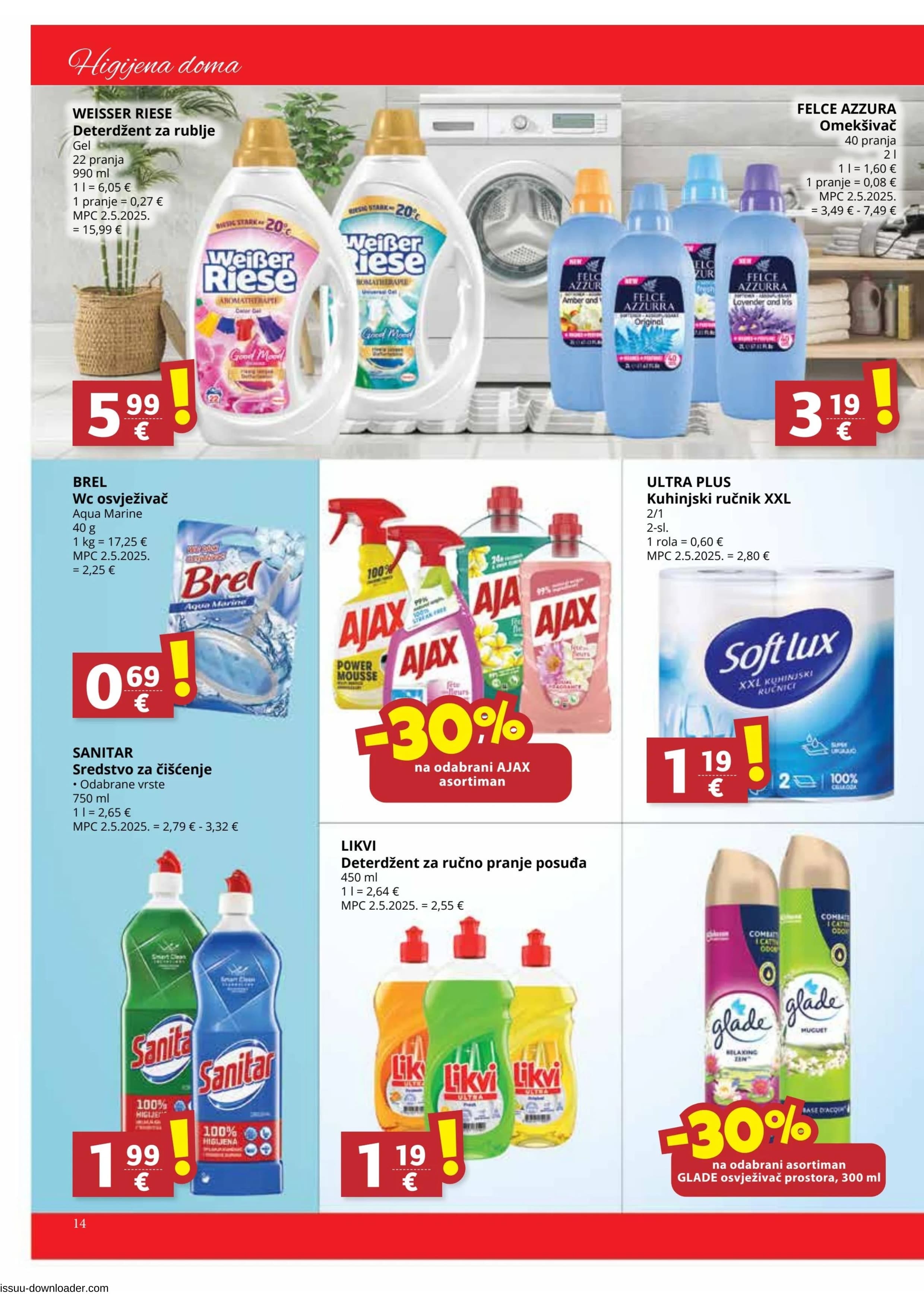 Page from catalog: Akcijska ponuda
