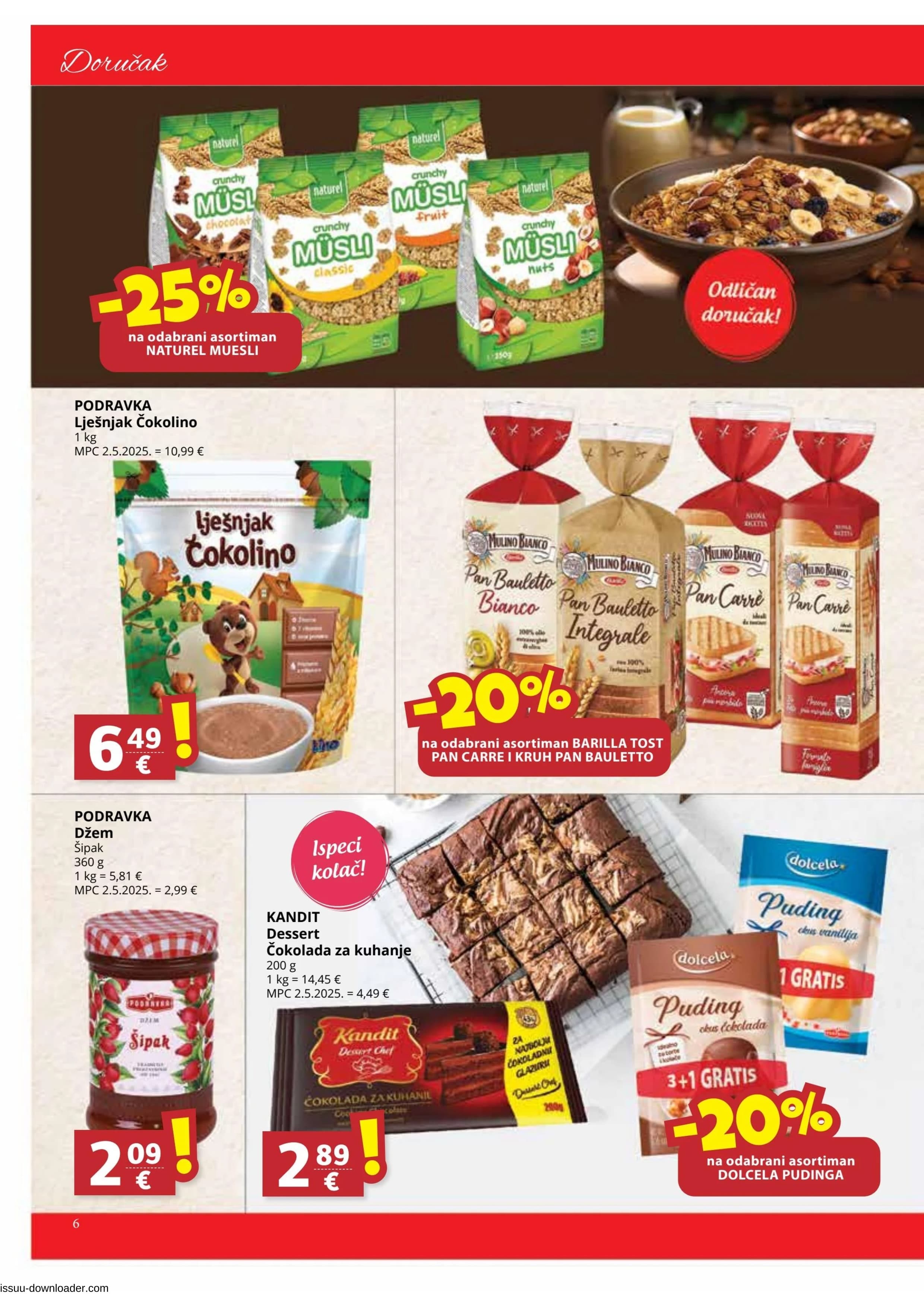 Page from catalog: Akcijska ponuda