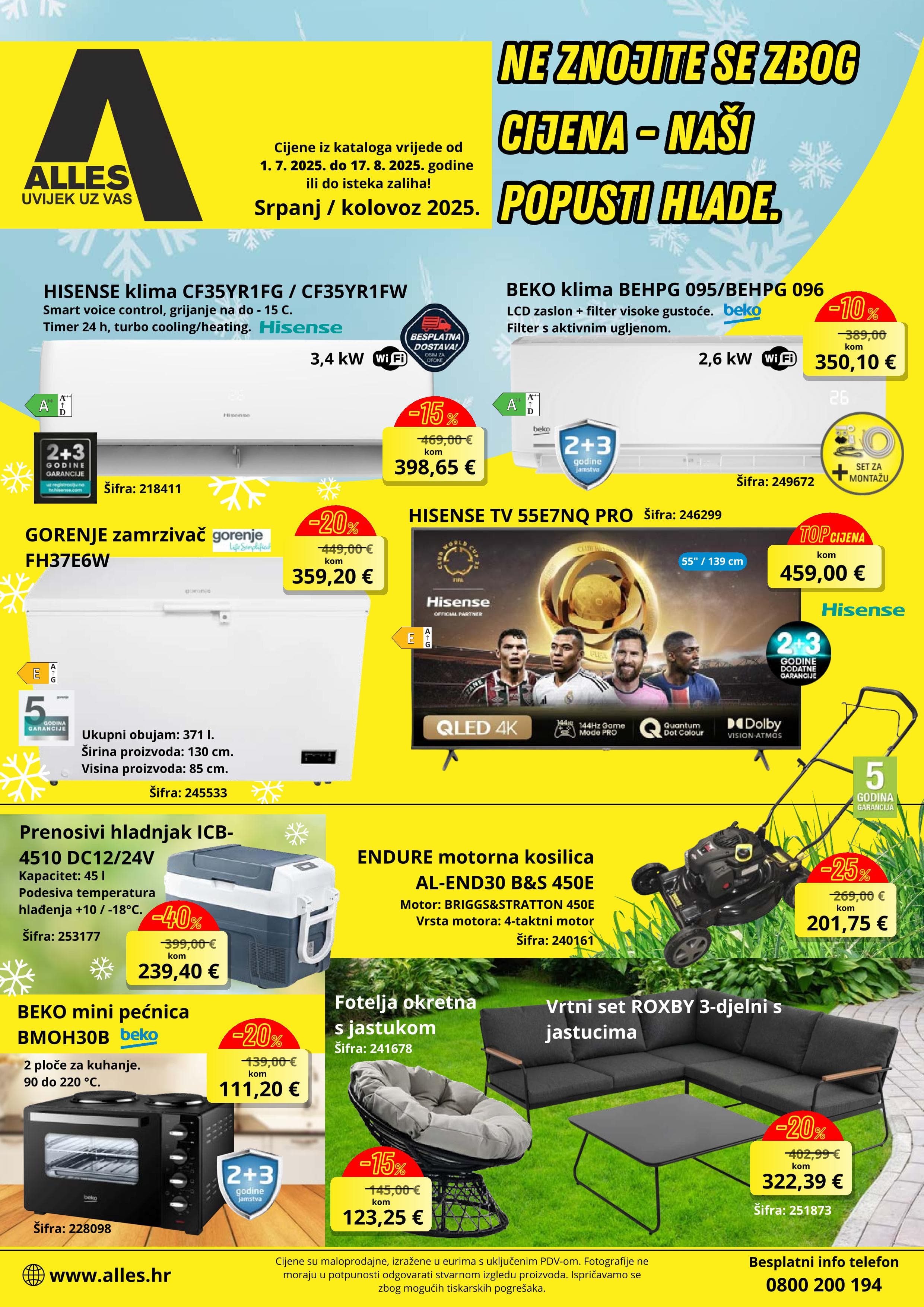 Page from catalog: Srpanj-Kolovoz