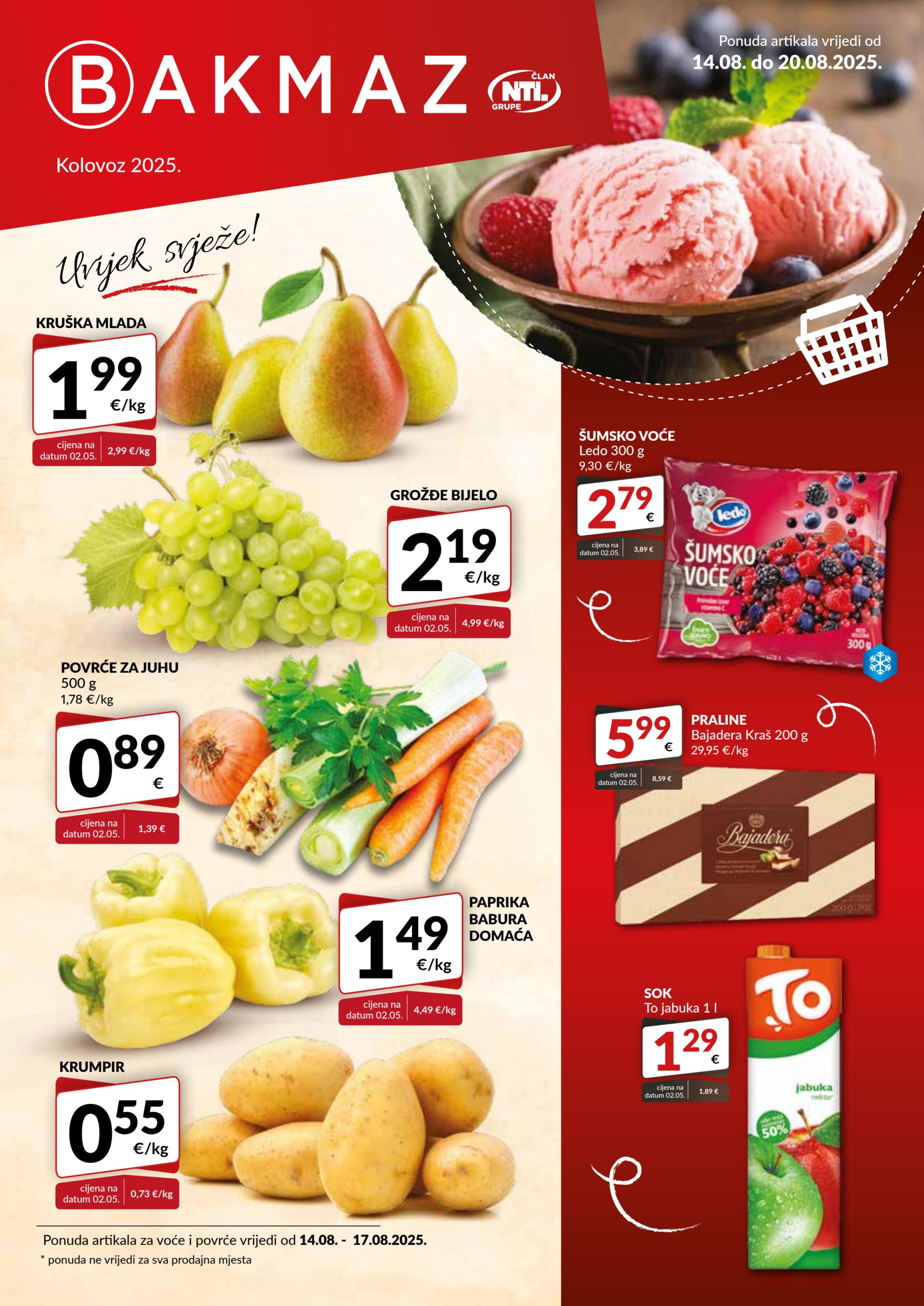 Page from catalog: Akcijska ponuda