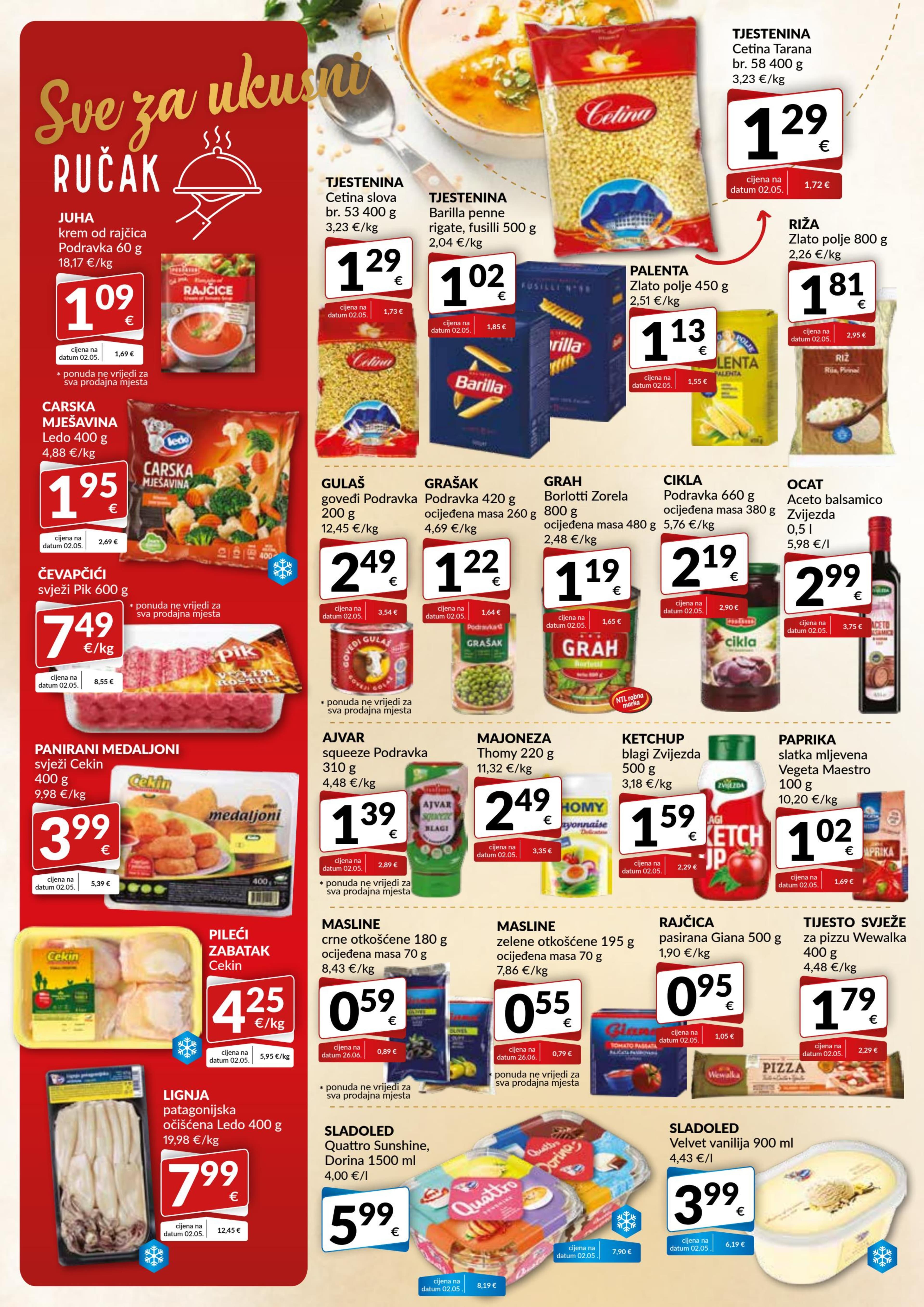 Page from catalog: Akcijska ponuda