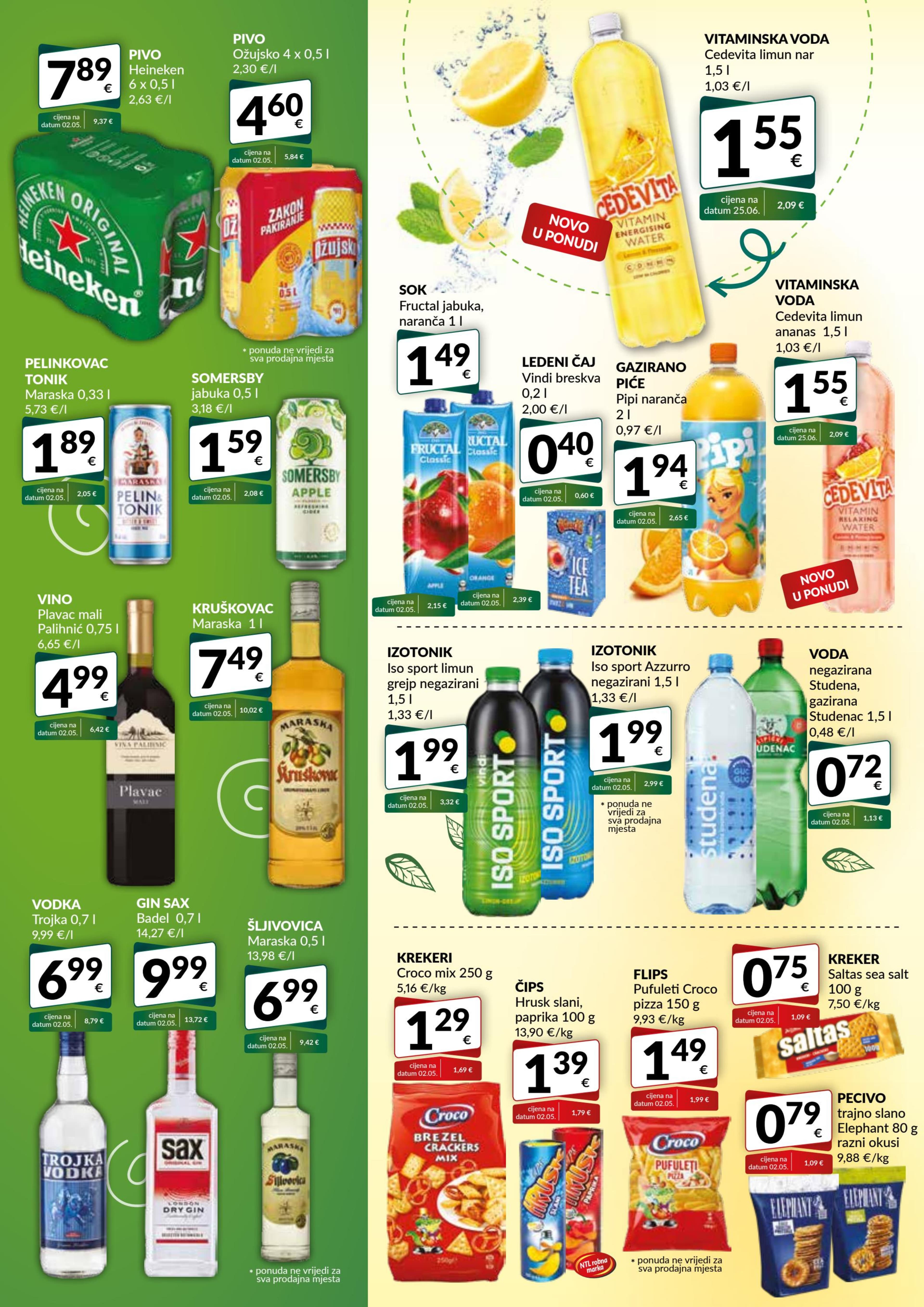 Page from catalog: Akcijska ponuda