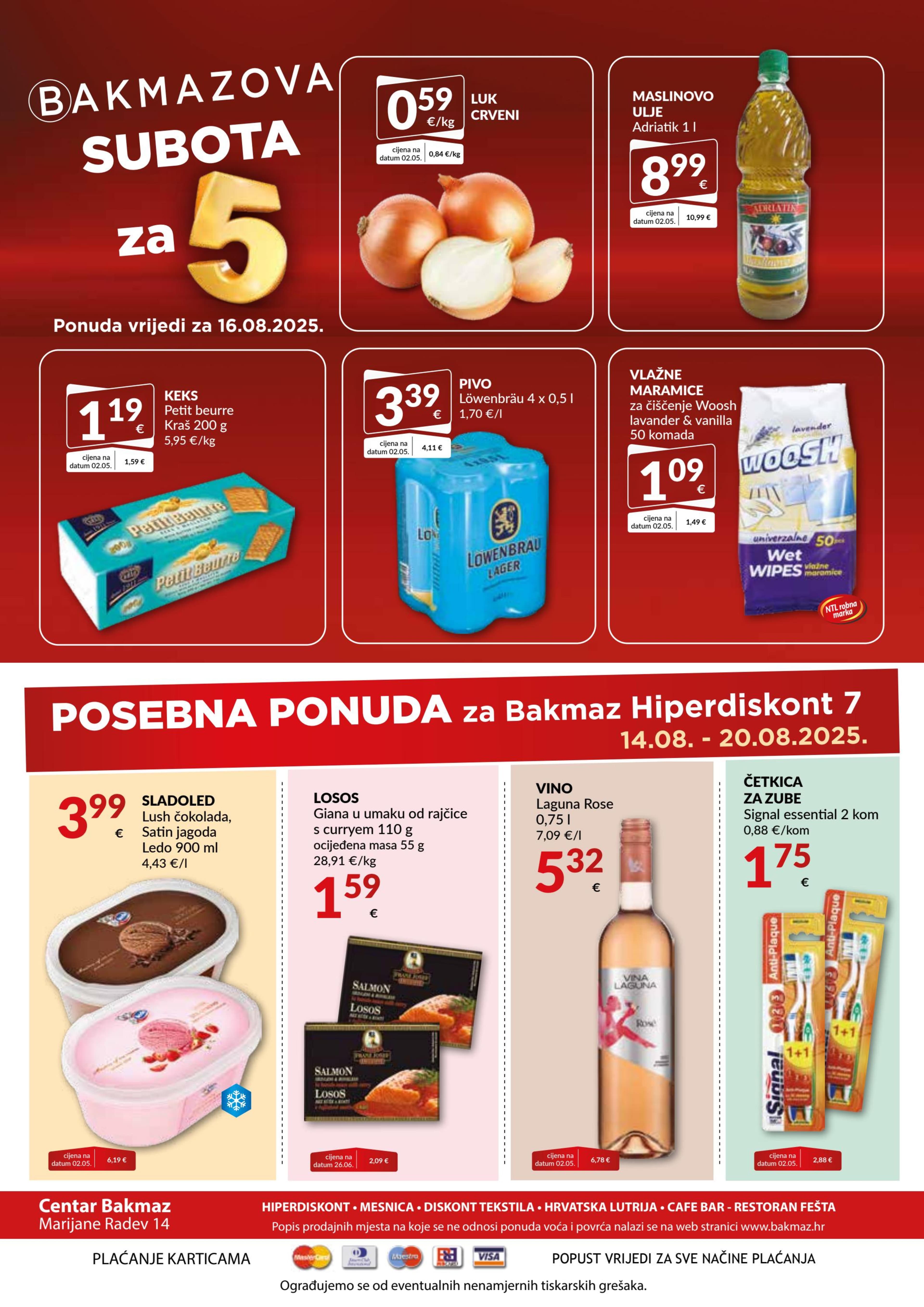 Page from catalog: Akcijska ponuda