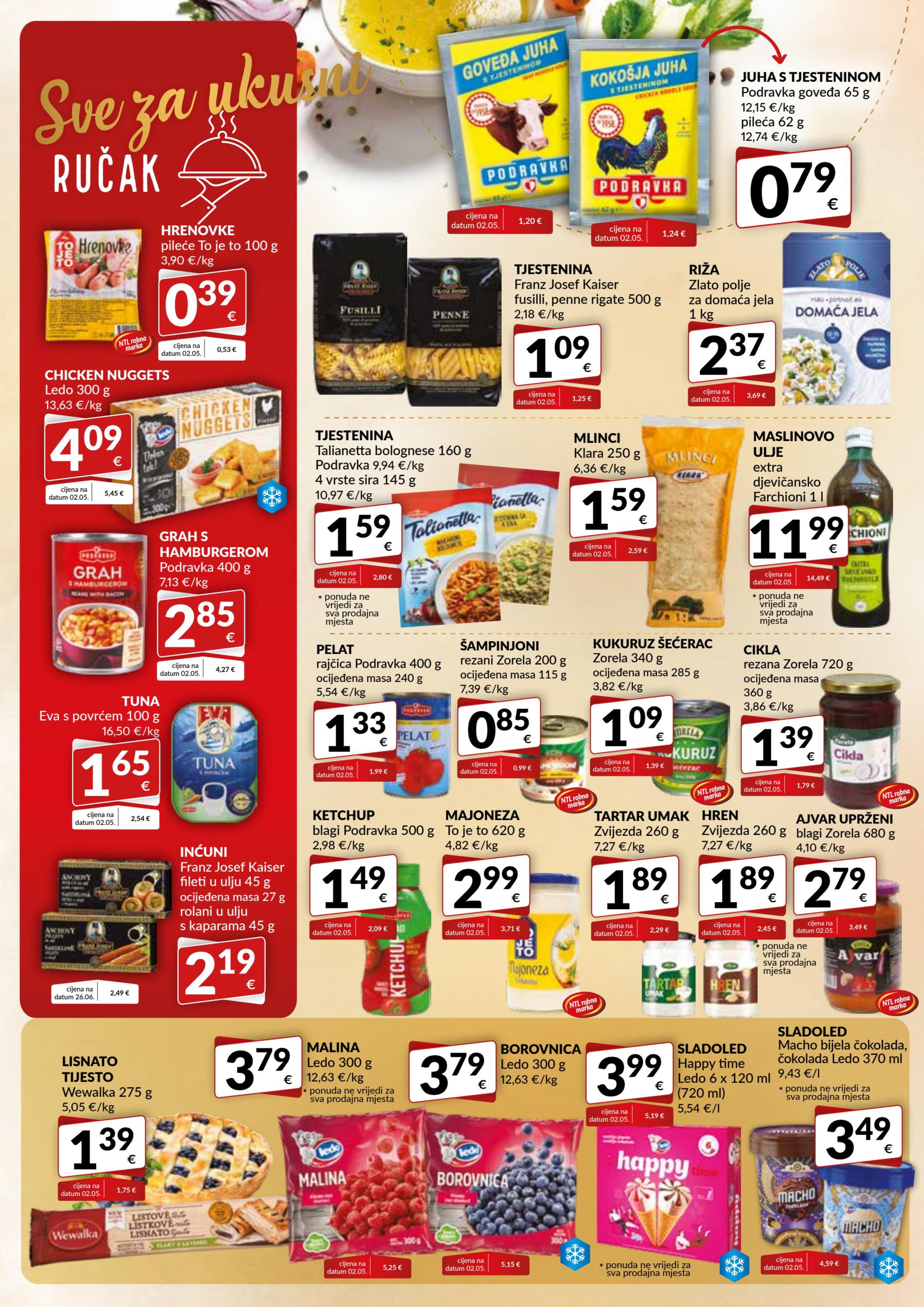 Page from catalog: Akcijska ponuda