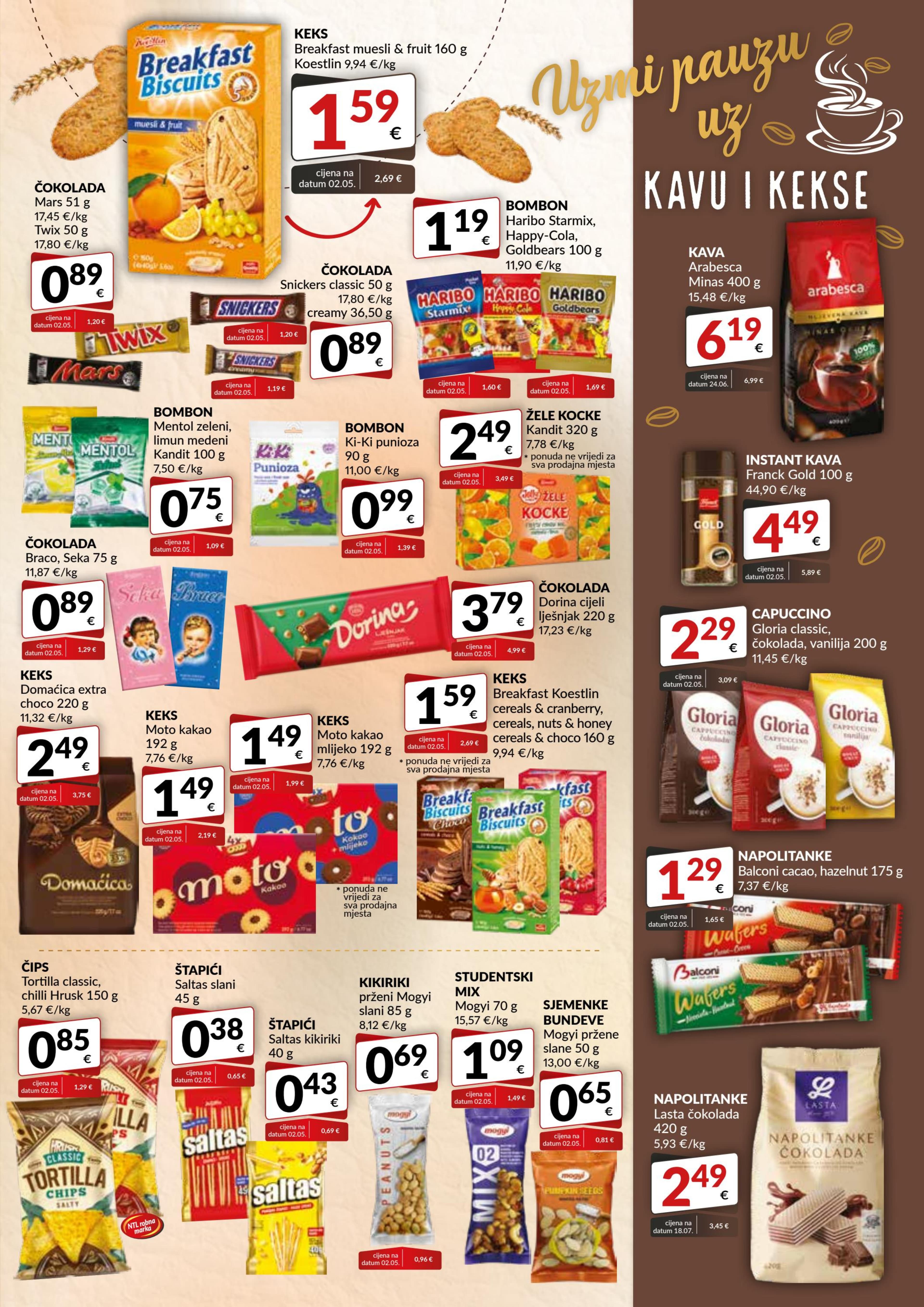 Page from catalog: Akcijska ponuda