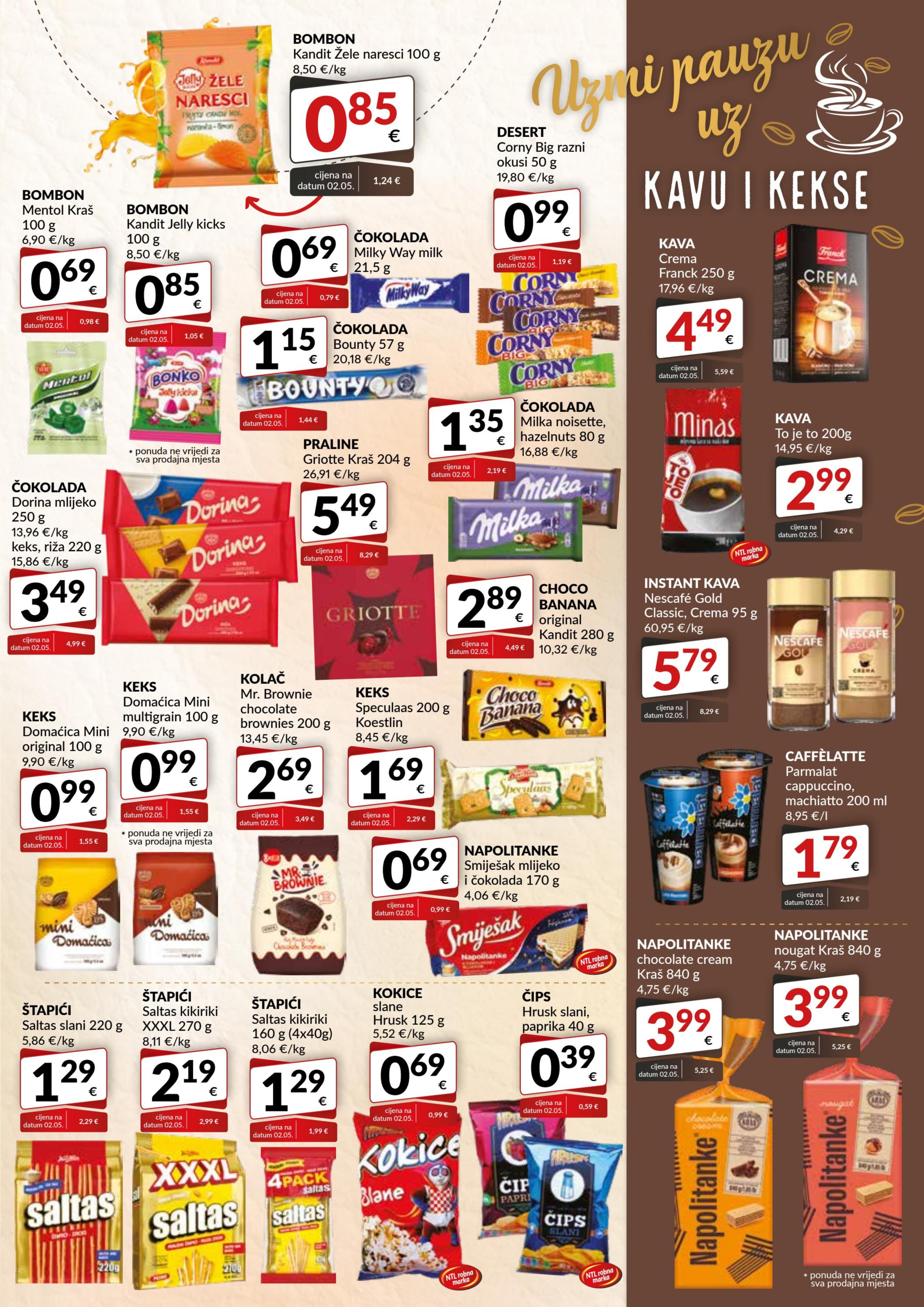 Page from catalog: Akcijska ponuda