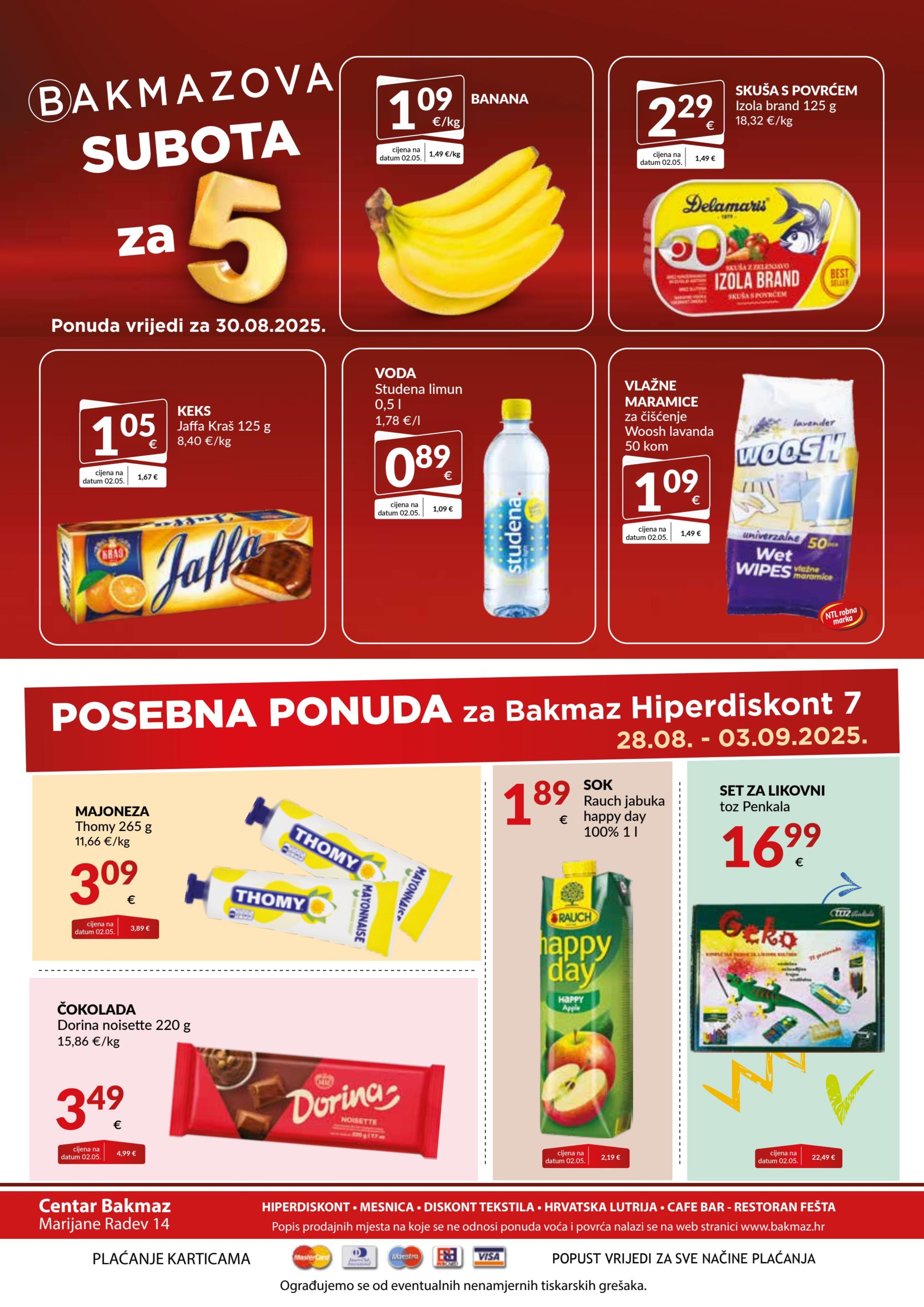 Page from catalog: Akcijska ponuda