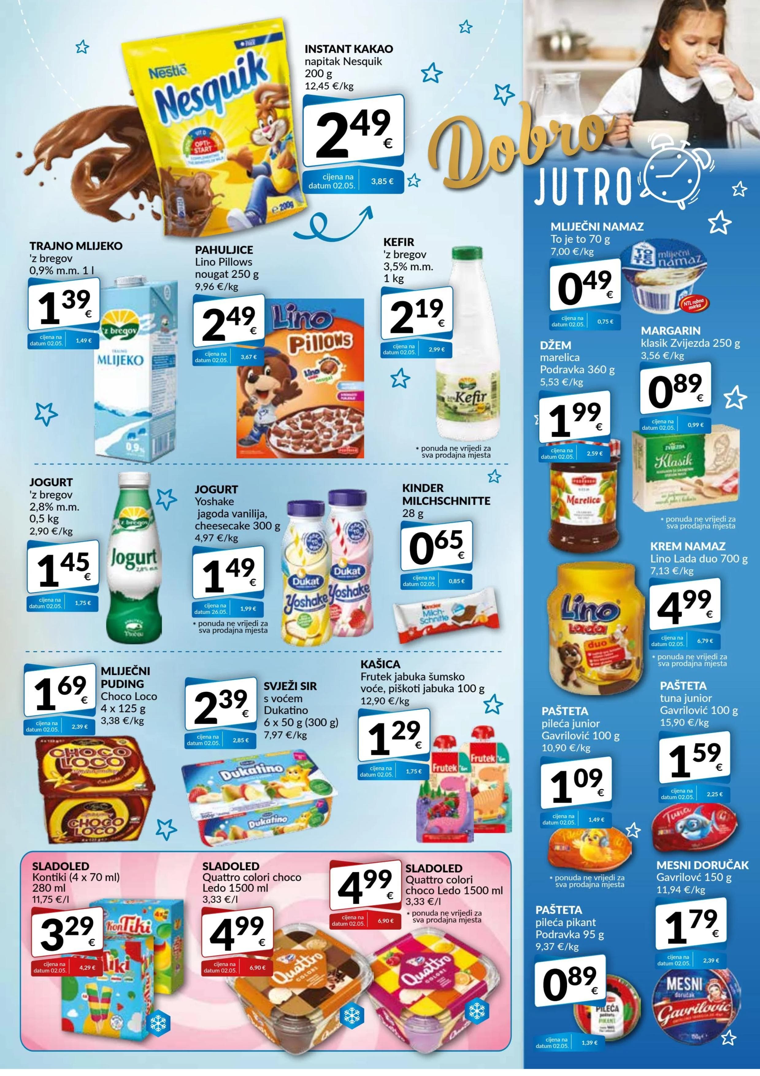 Page from catalog: Akcijska ponuda