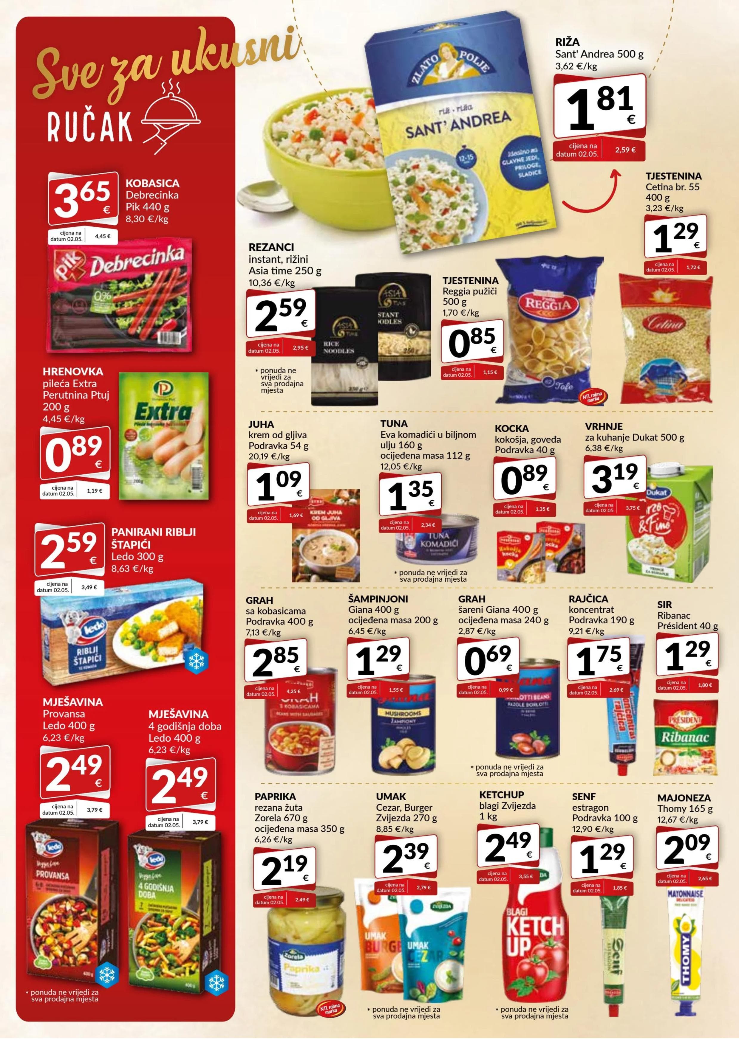 Page from catalog: Akcijska ponuda