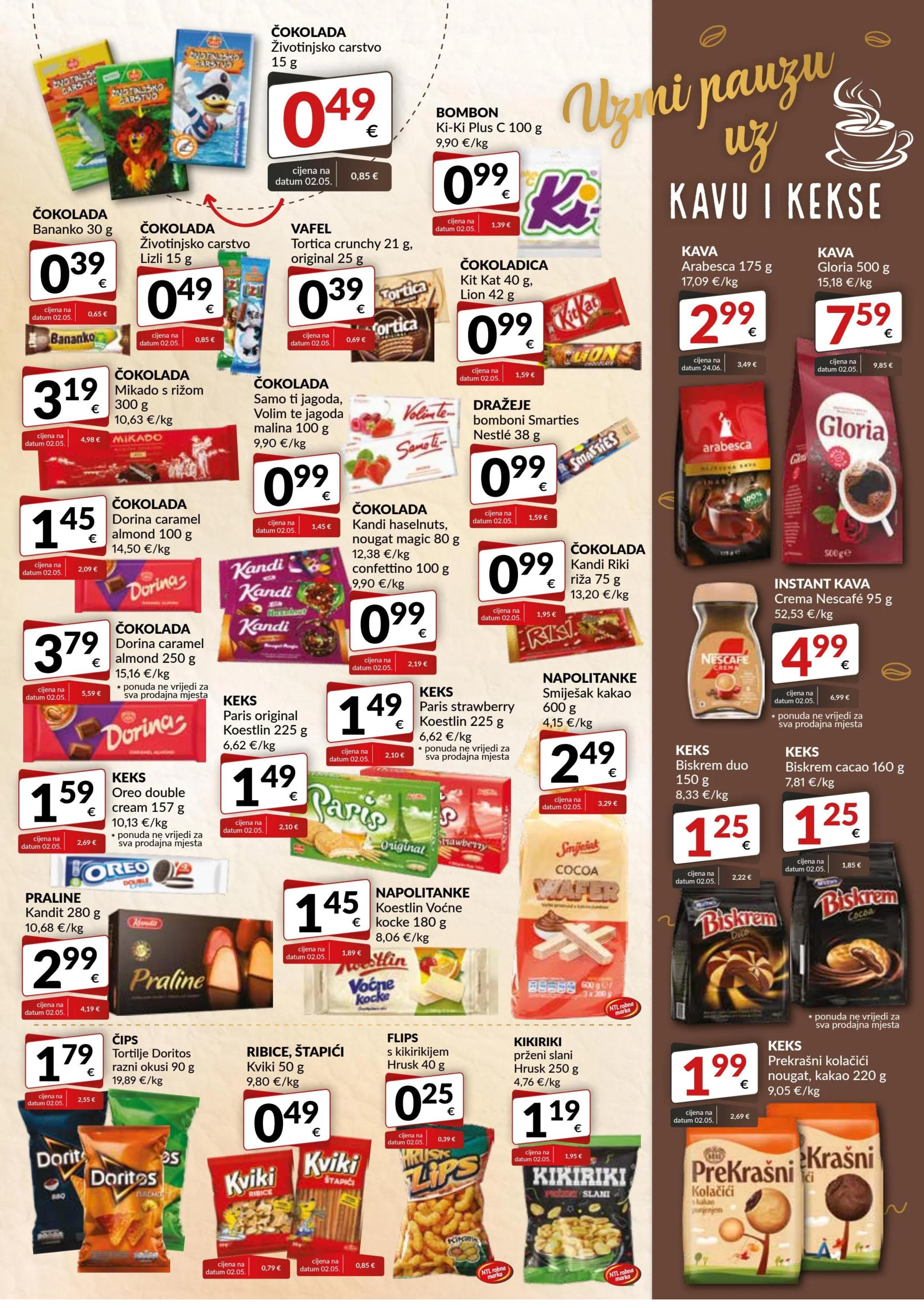 Page from catalog: Akcijska ponuda