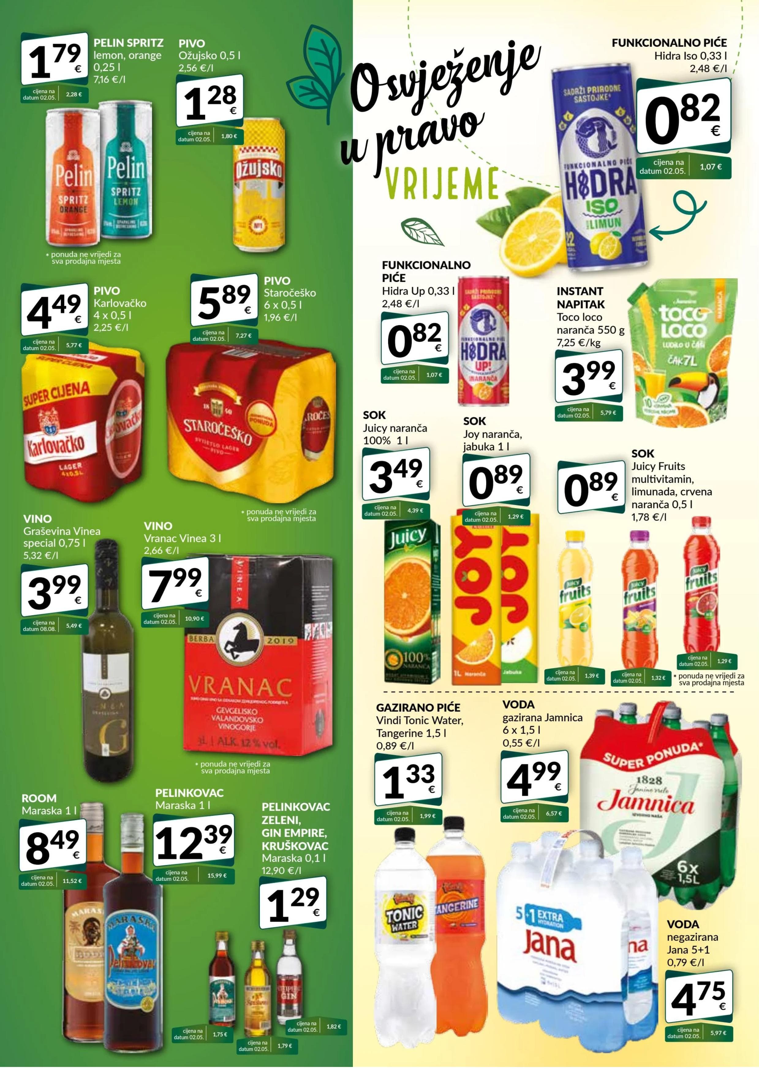Page from catalog: Akcijska ponuda