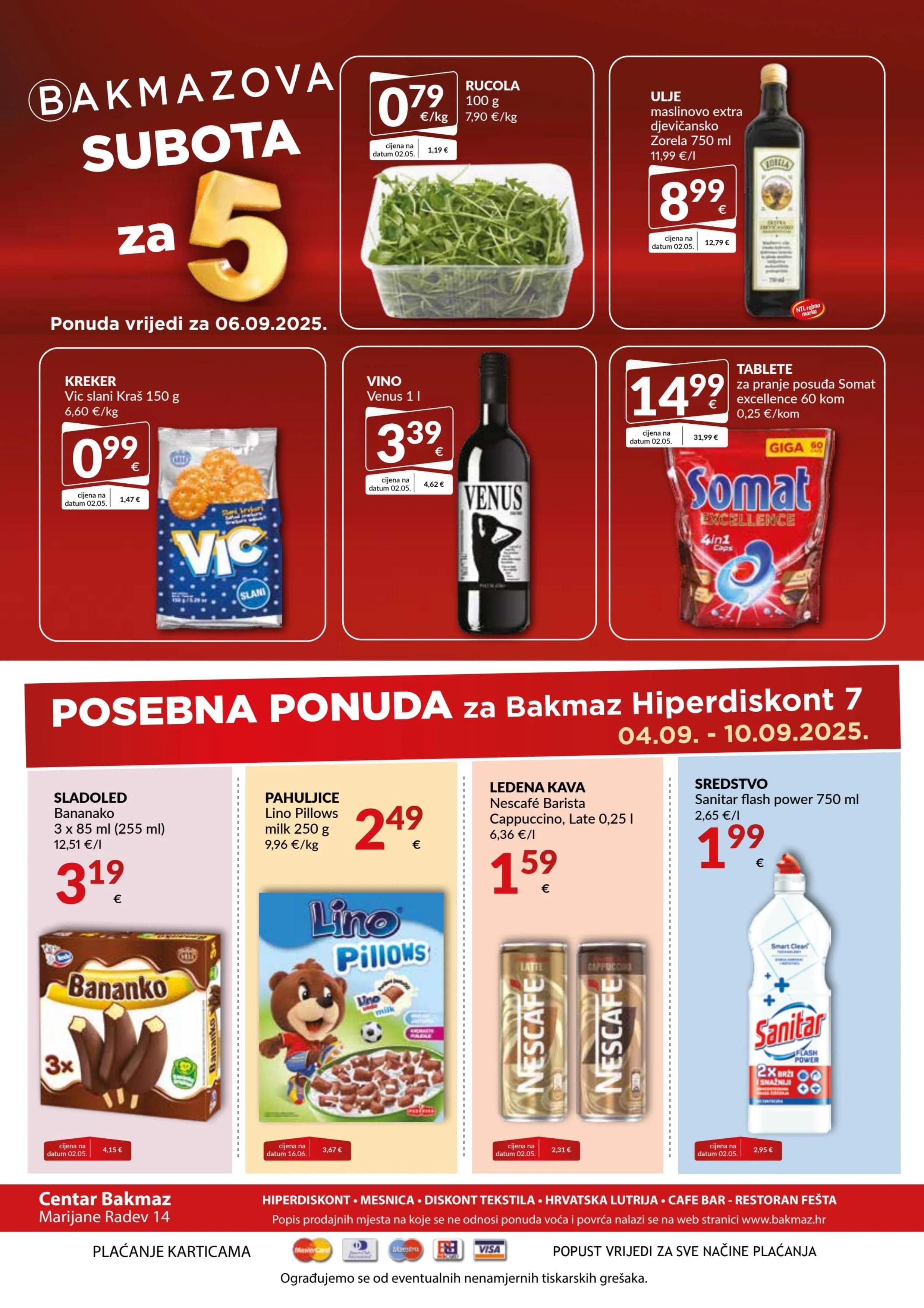 Page from catalog: Akcijska ponuda
