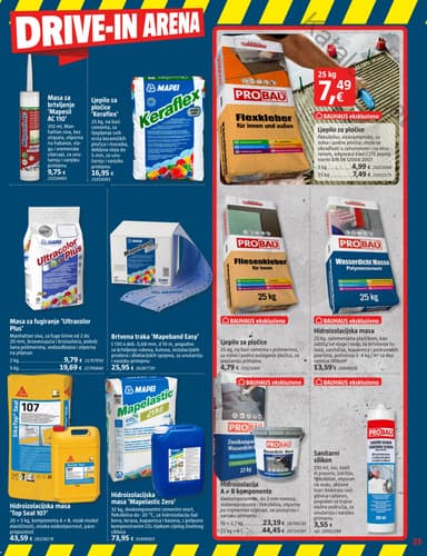Masa za fugiranje 'ultracolor plus'
