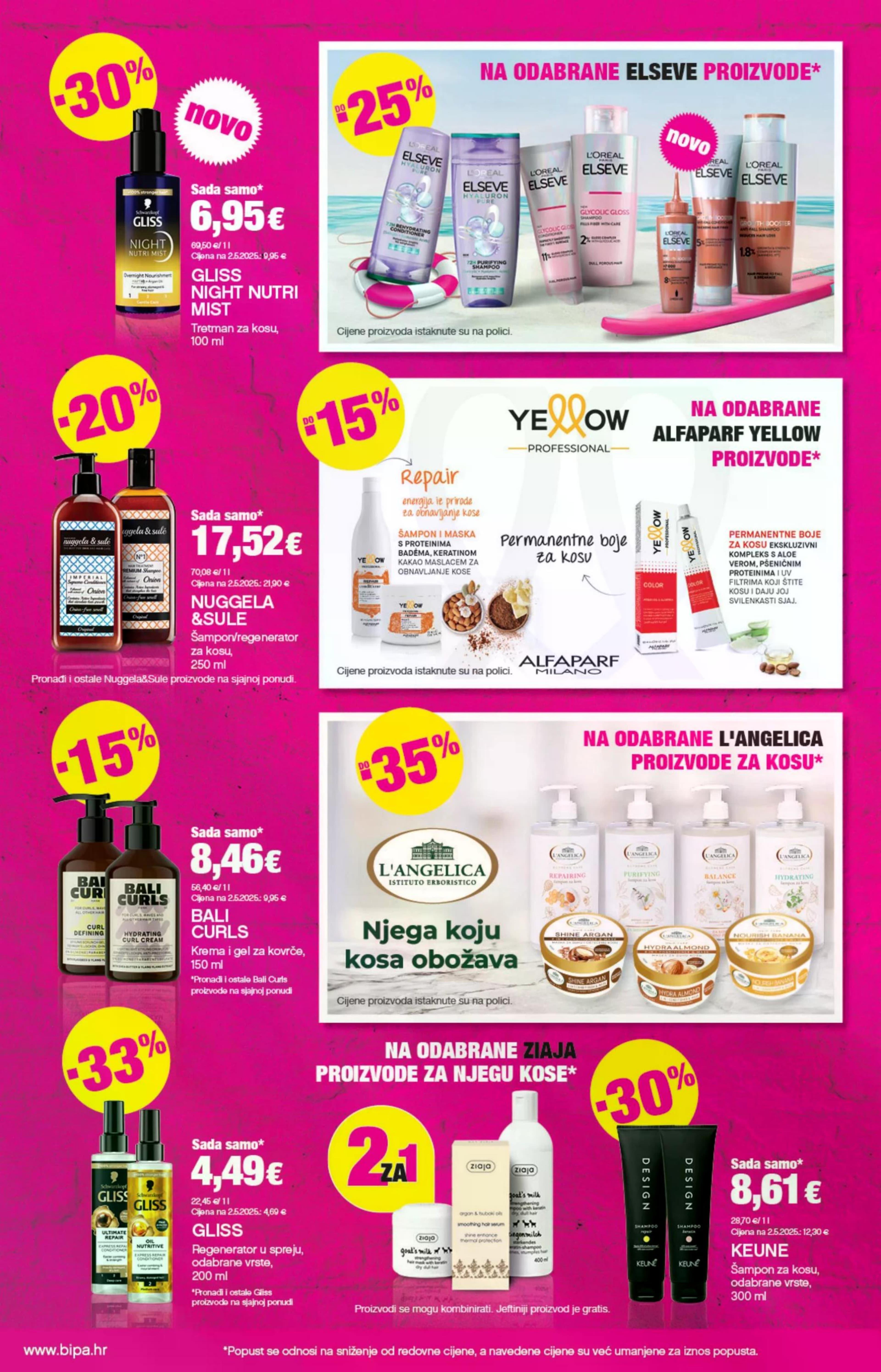 Page from catalog: Akcijska ponuda