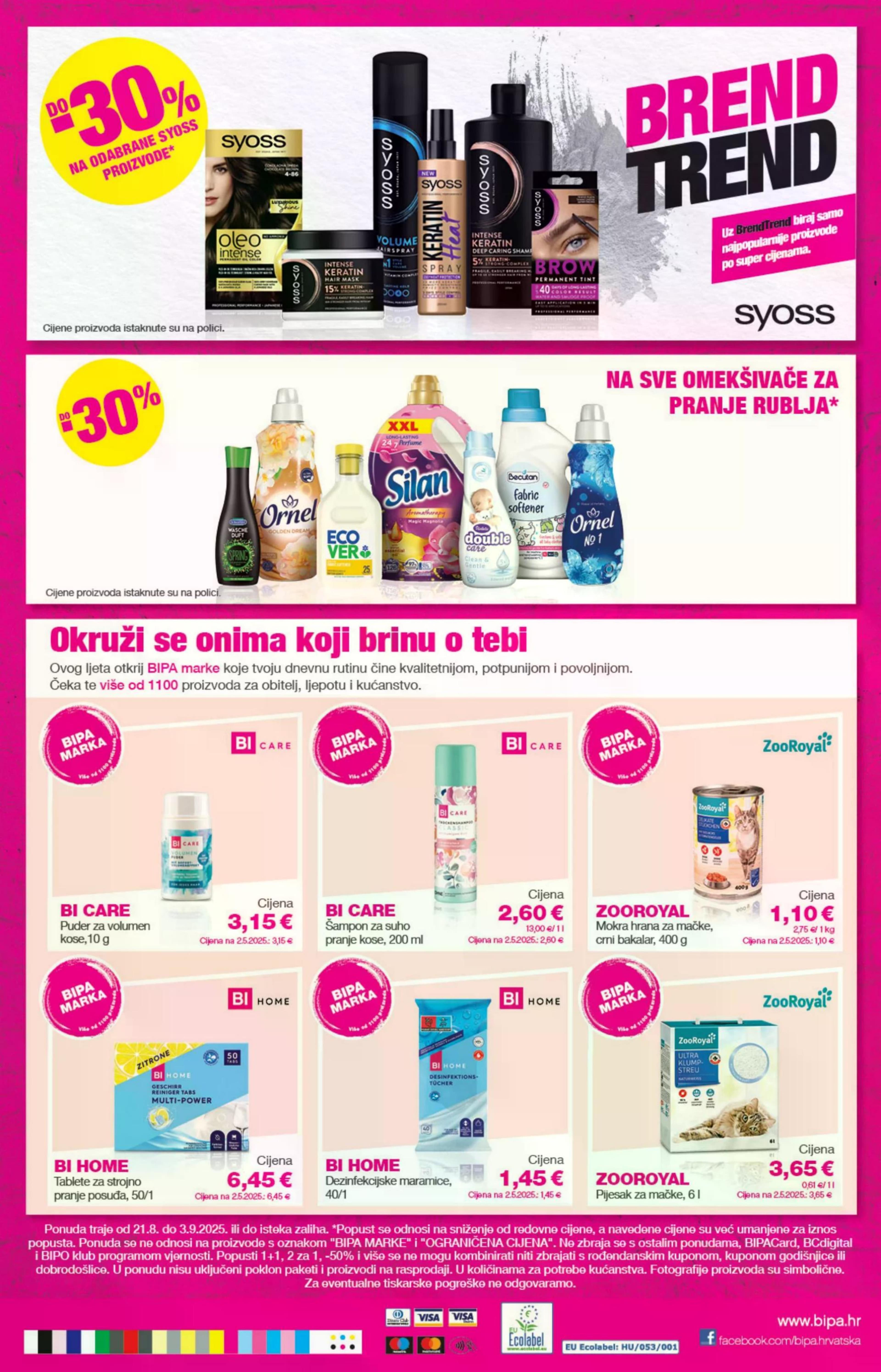 Page from catalog: Akcijska ponuda