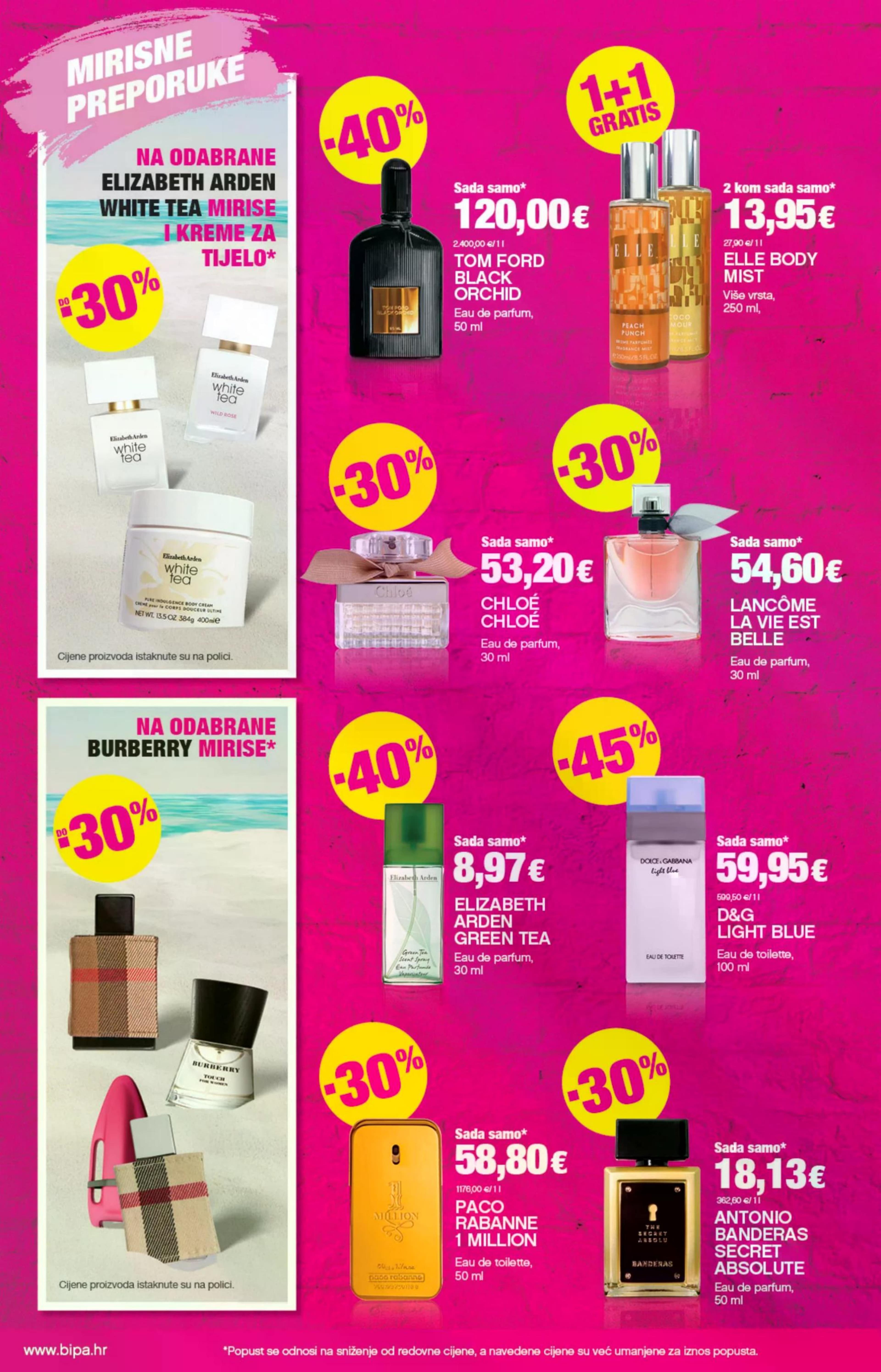 Page from catalog: Akcijska ponuda