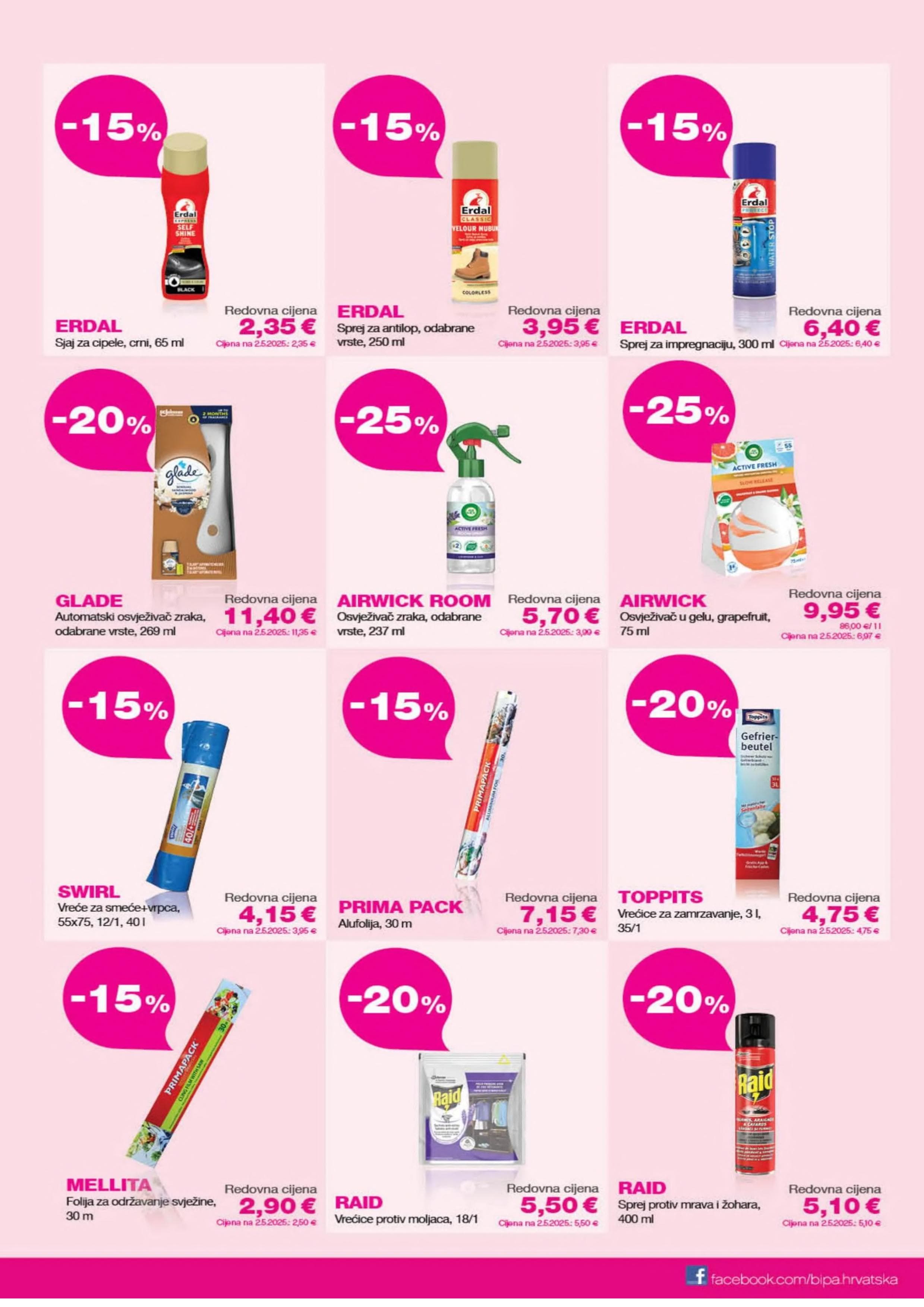Page from catalog: Akcijska ponuda