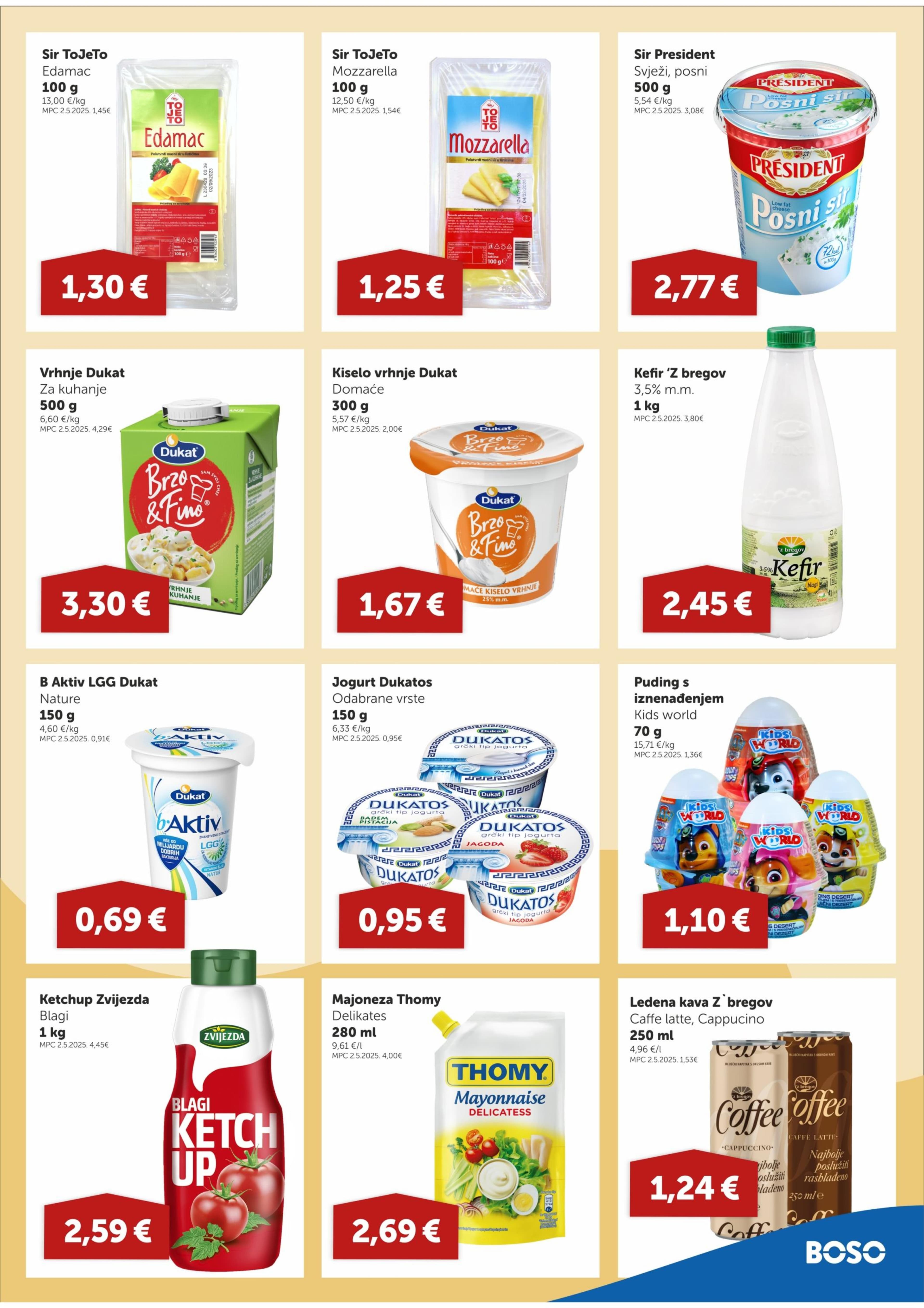 Page from catalog: Akcijska ponuda