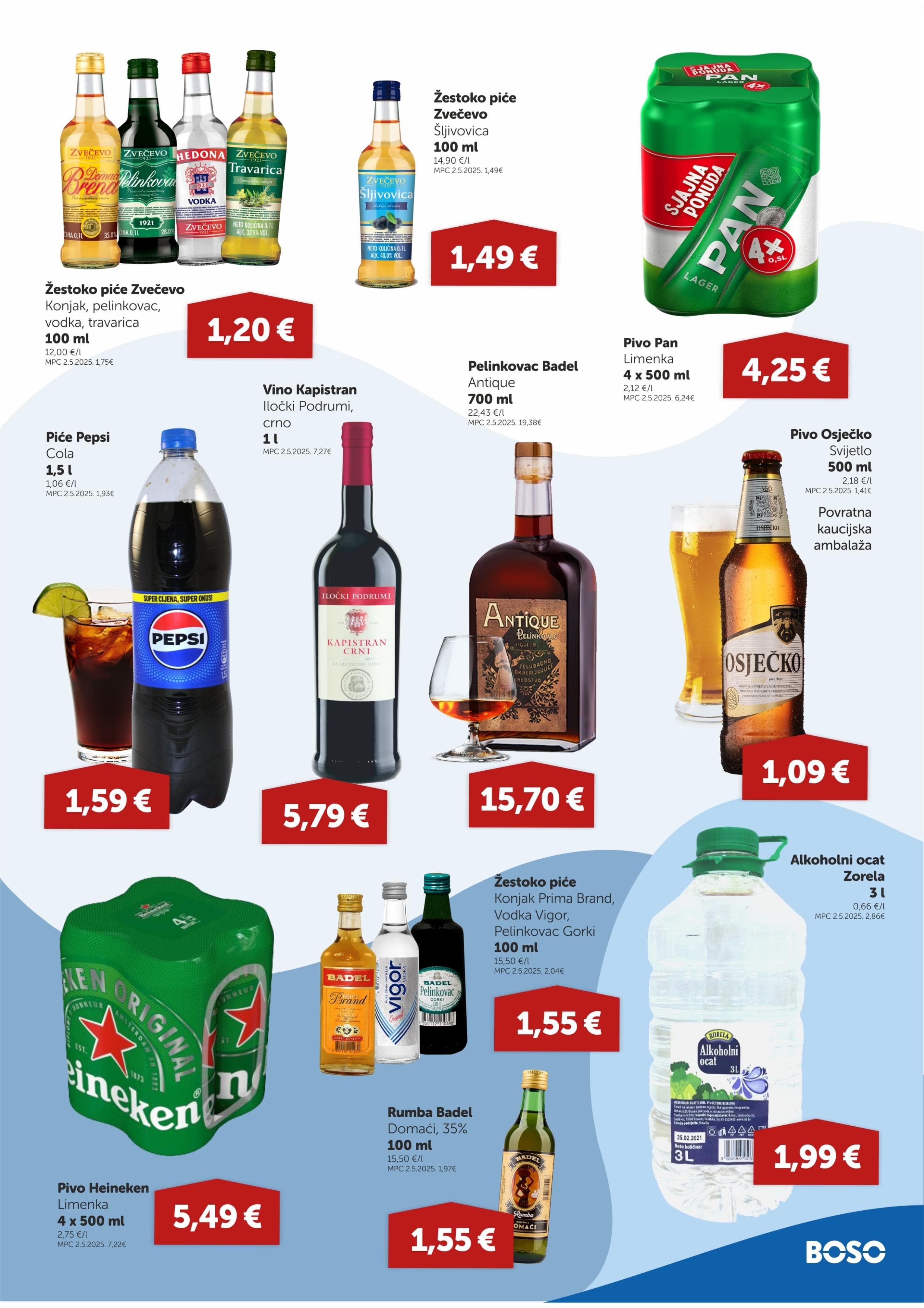Page from catalog: Akcijska ponuda