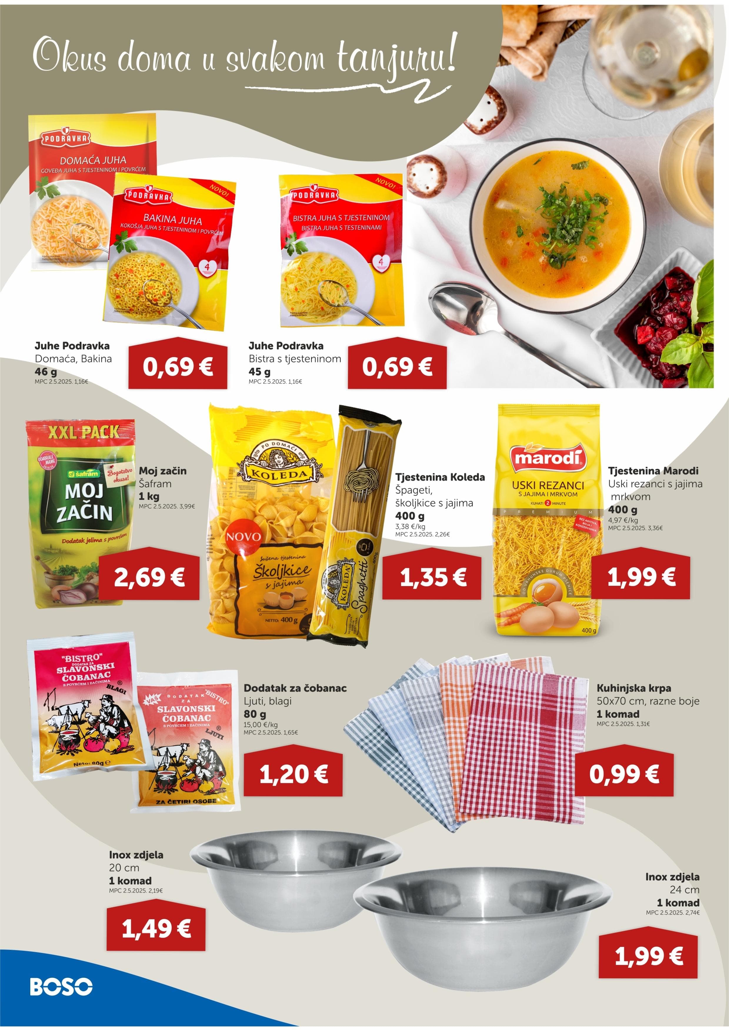 Page from catalog: Akcijska ponuda