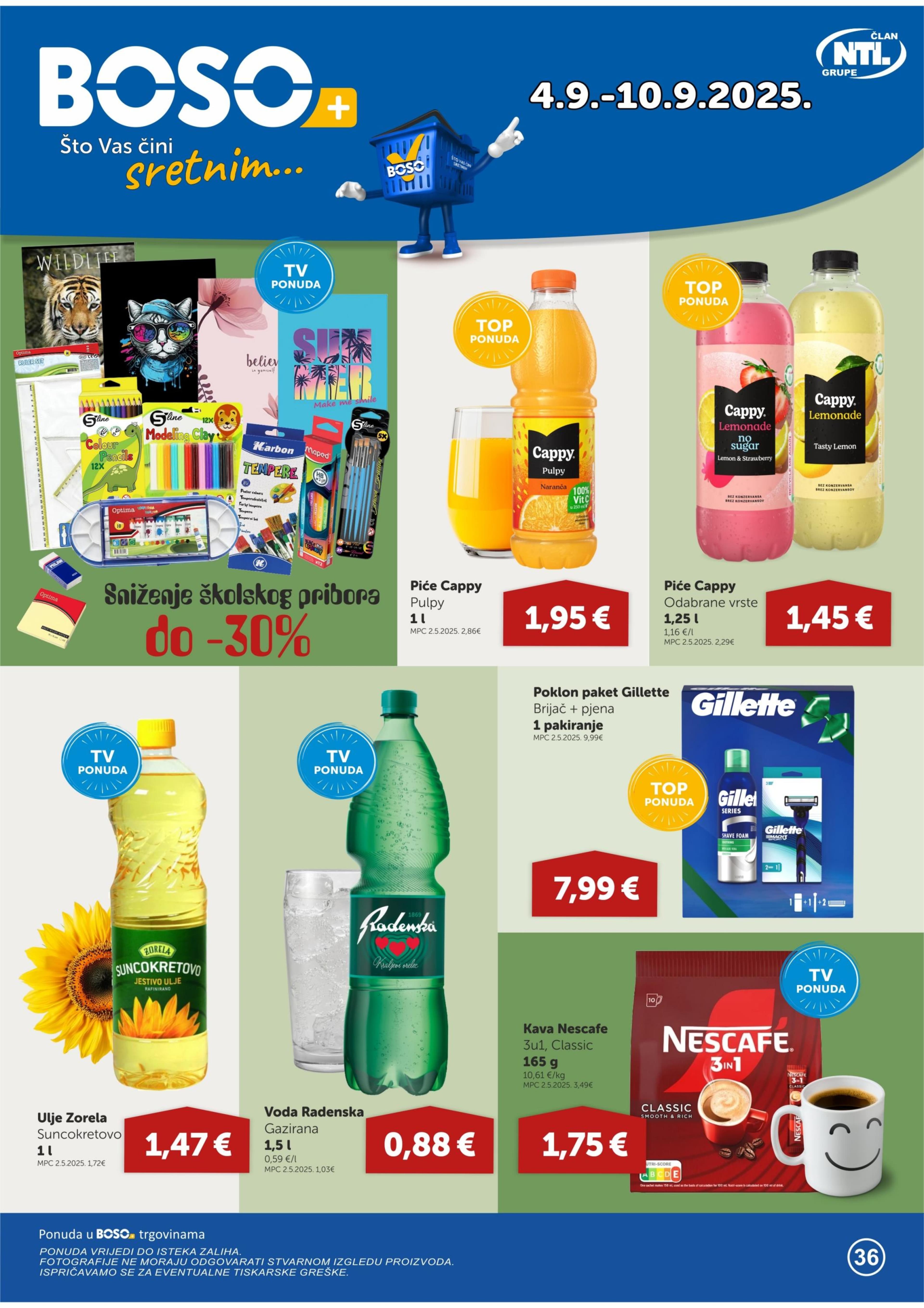 Page from catalog: Akcijska ponuda