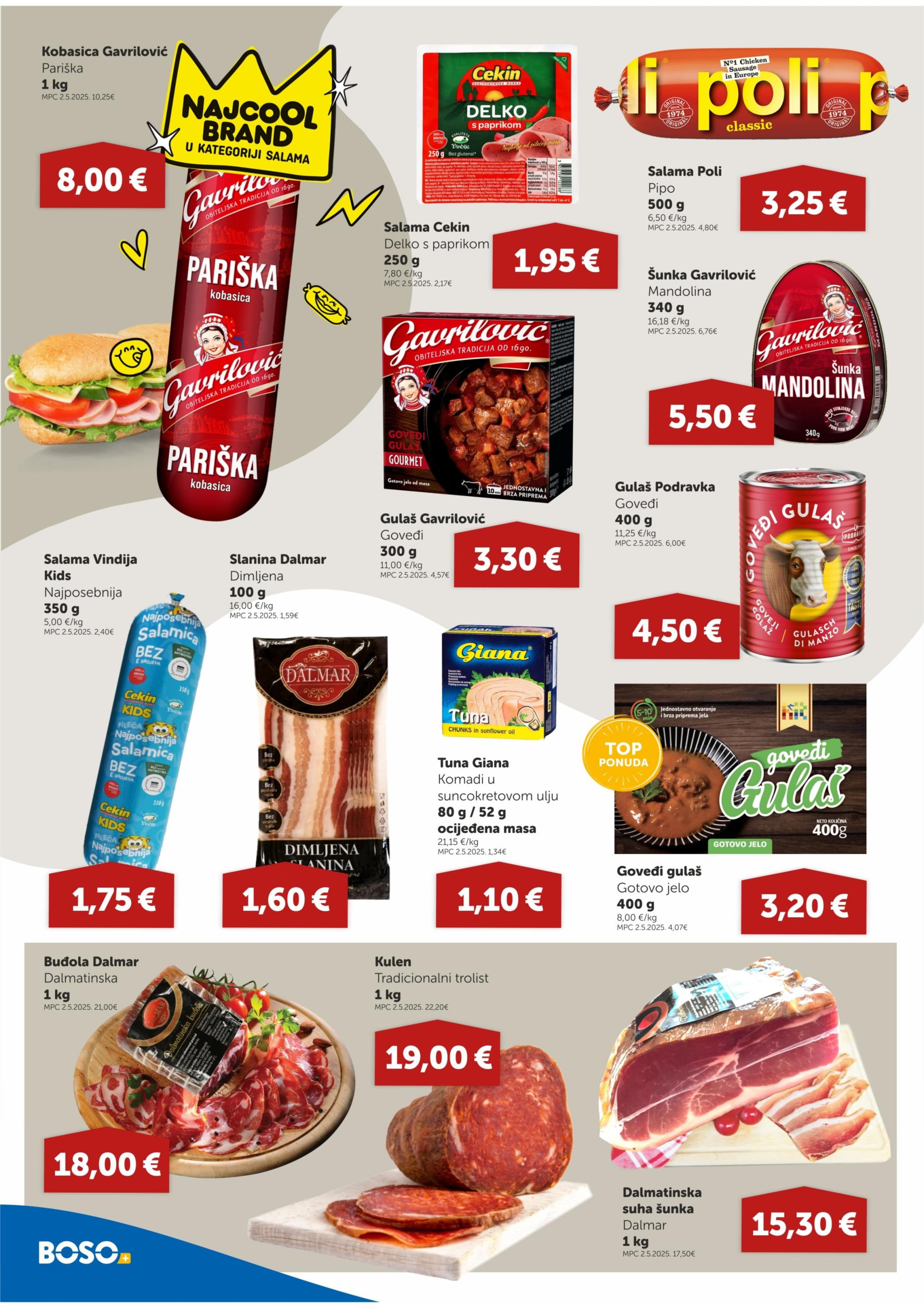 Page from catalog: Akcijska ponuda