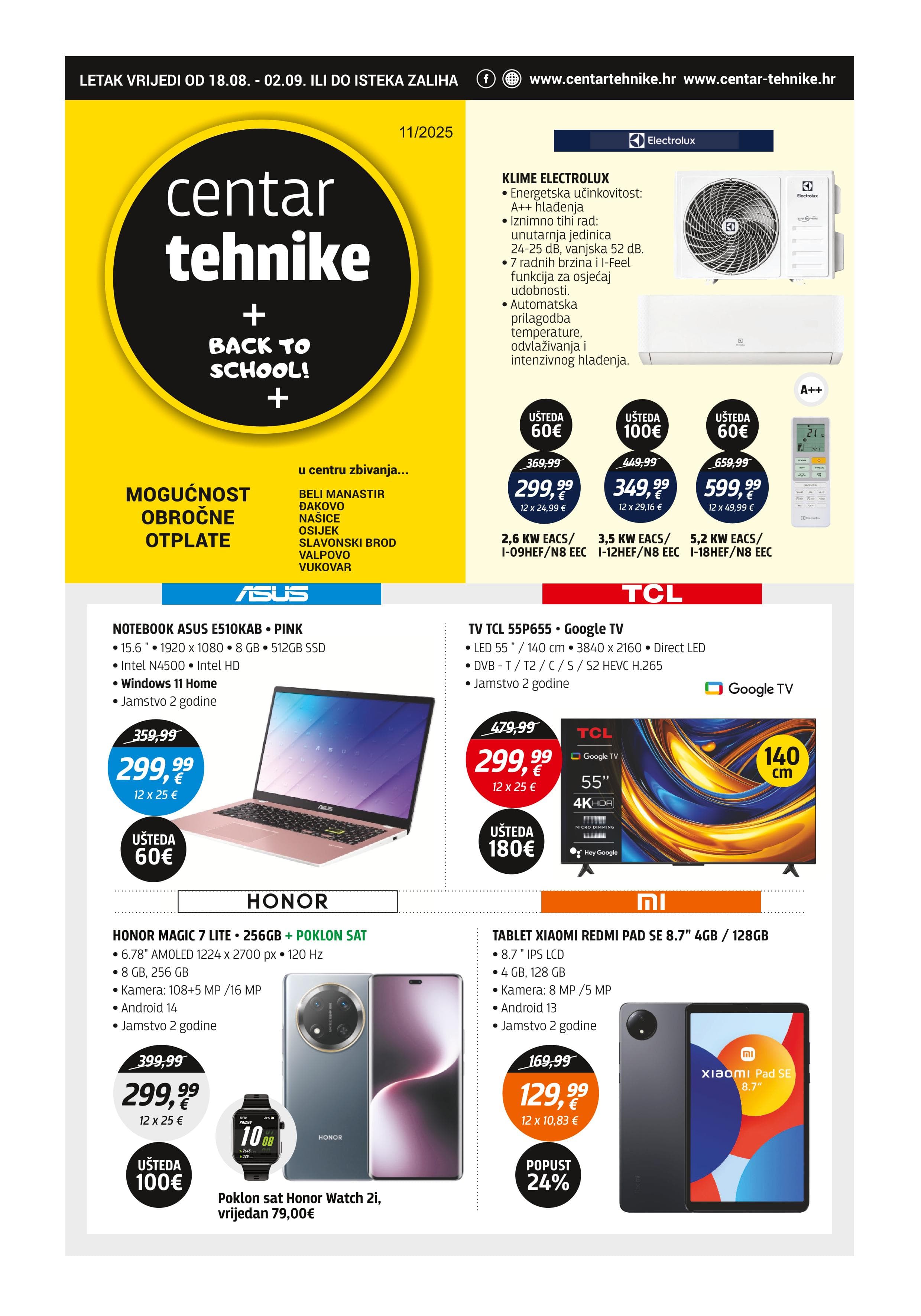 Page from catalog: Akcijska ponuda