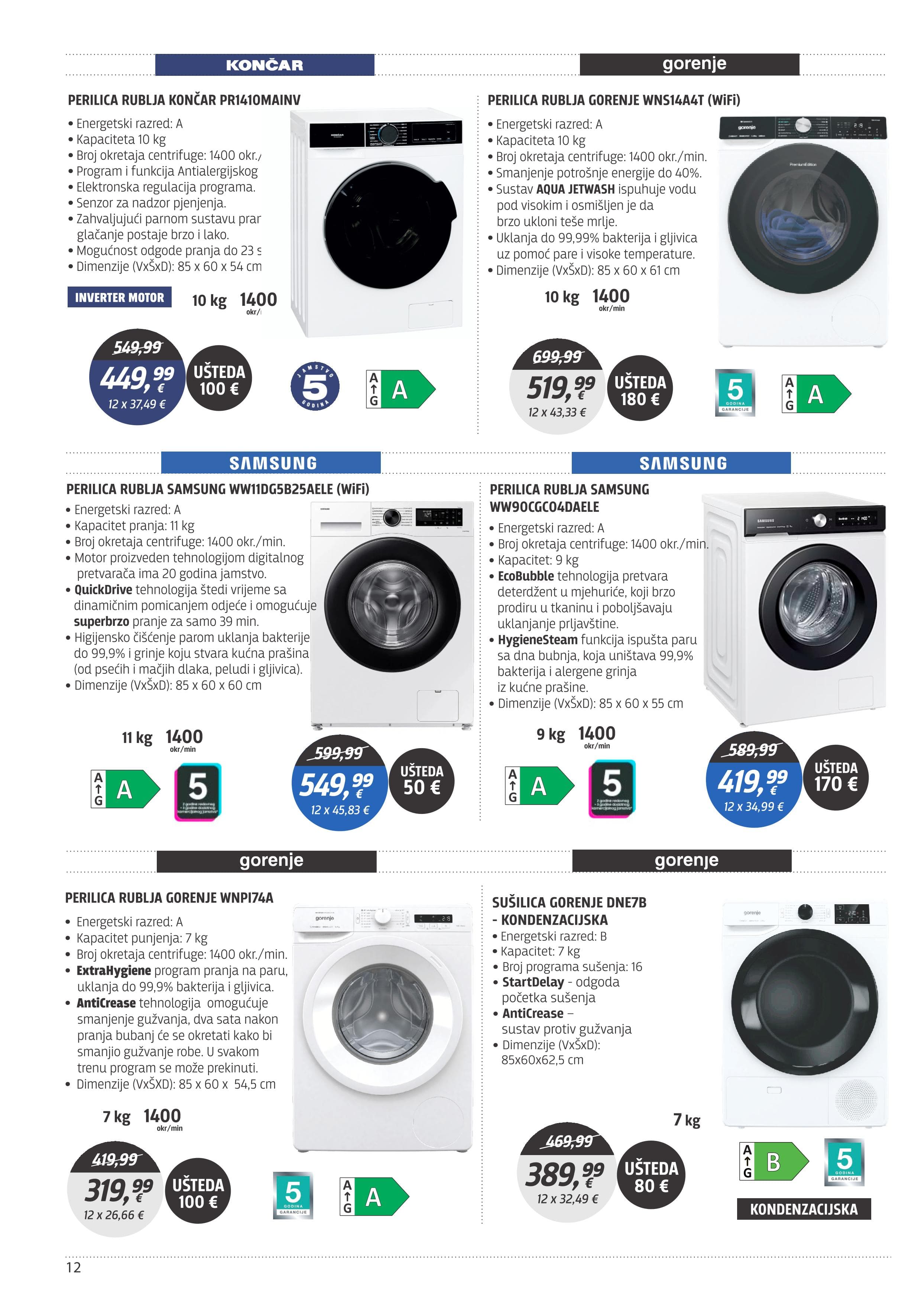 Page from catalog: Akcijska ponuda