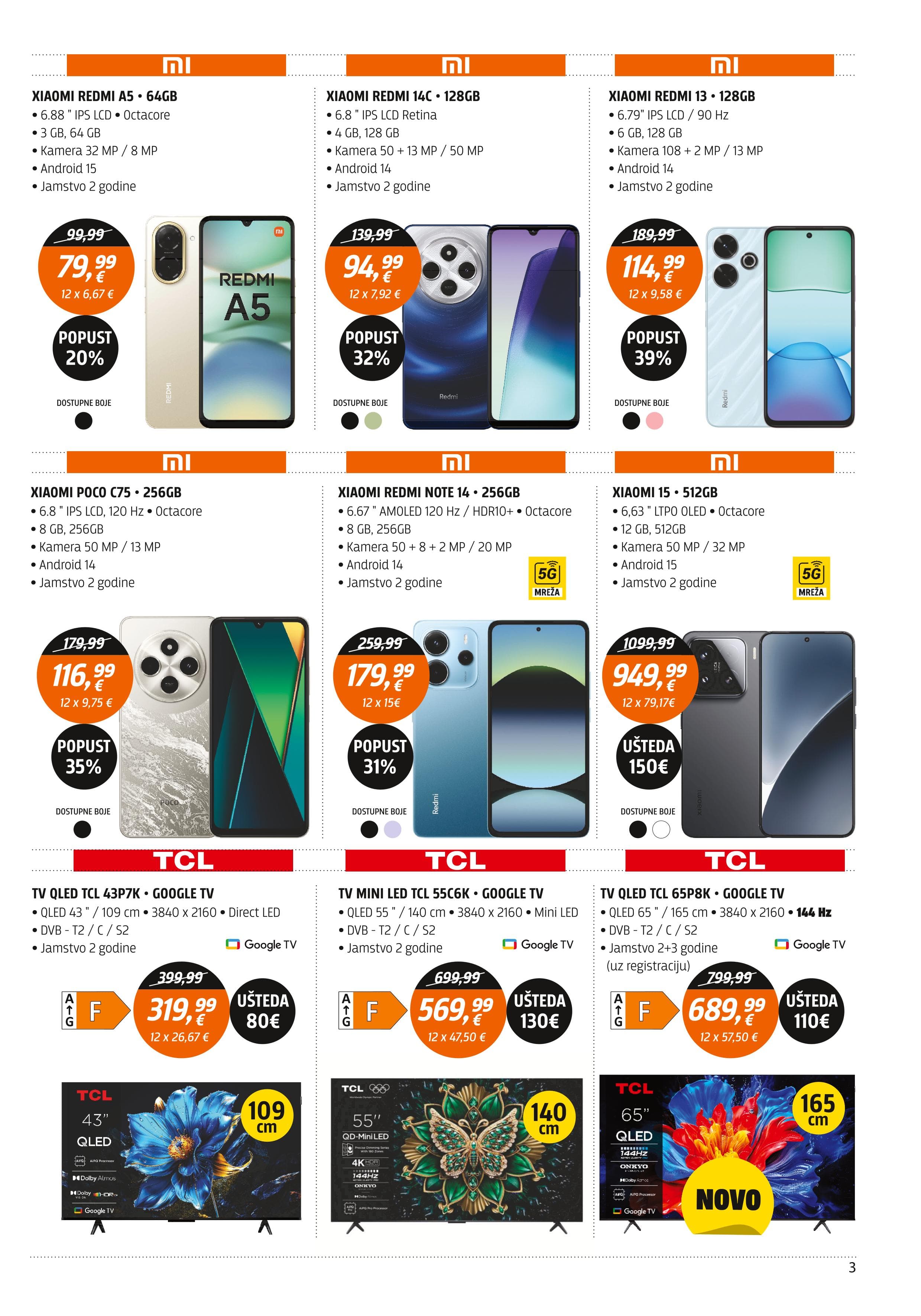 Page from catalog: Akcijska ponuda