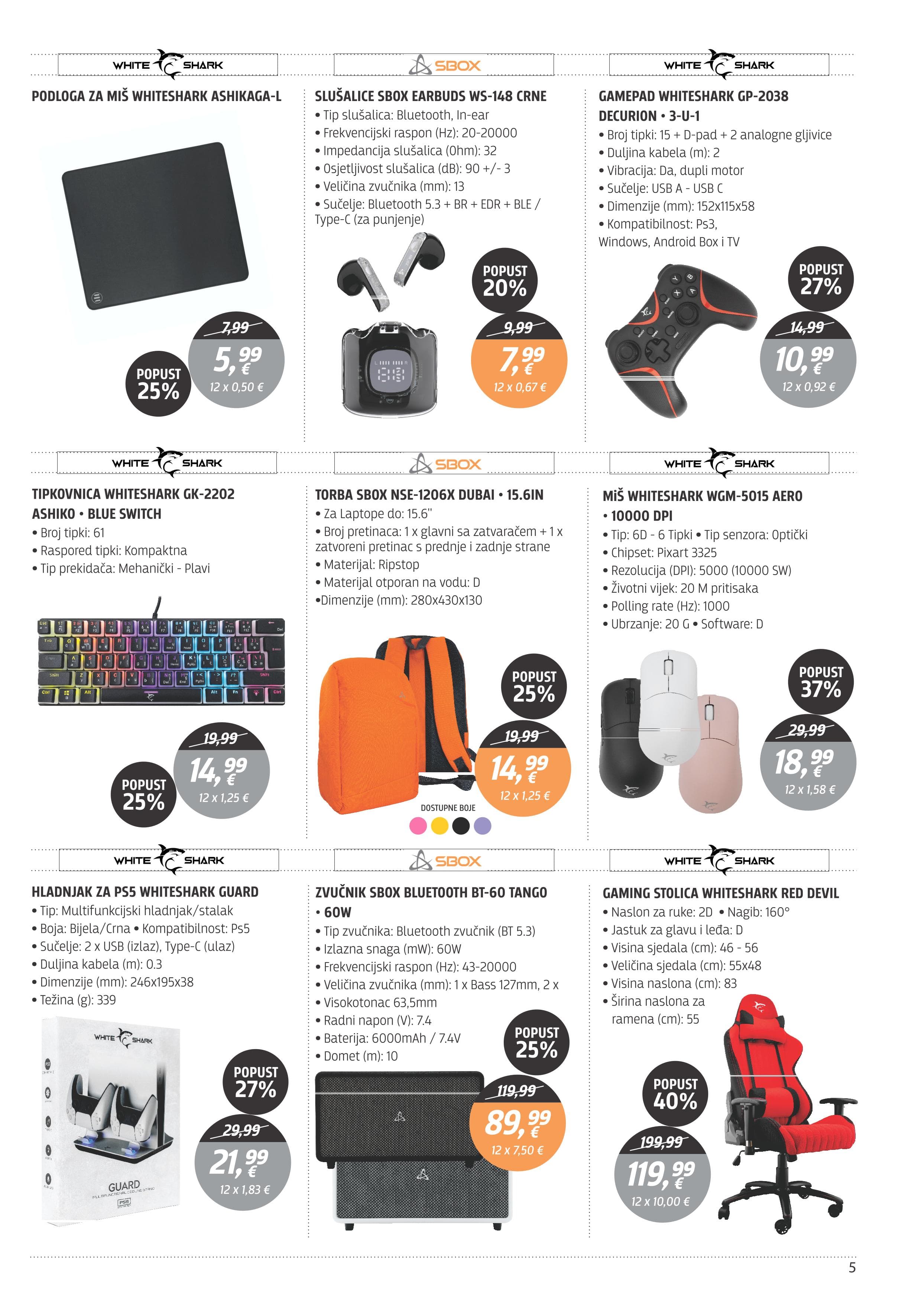 Page from catalog: Akcijska ponuda
