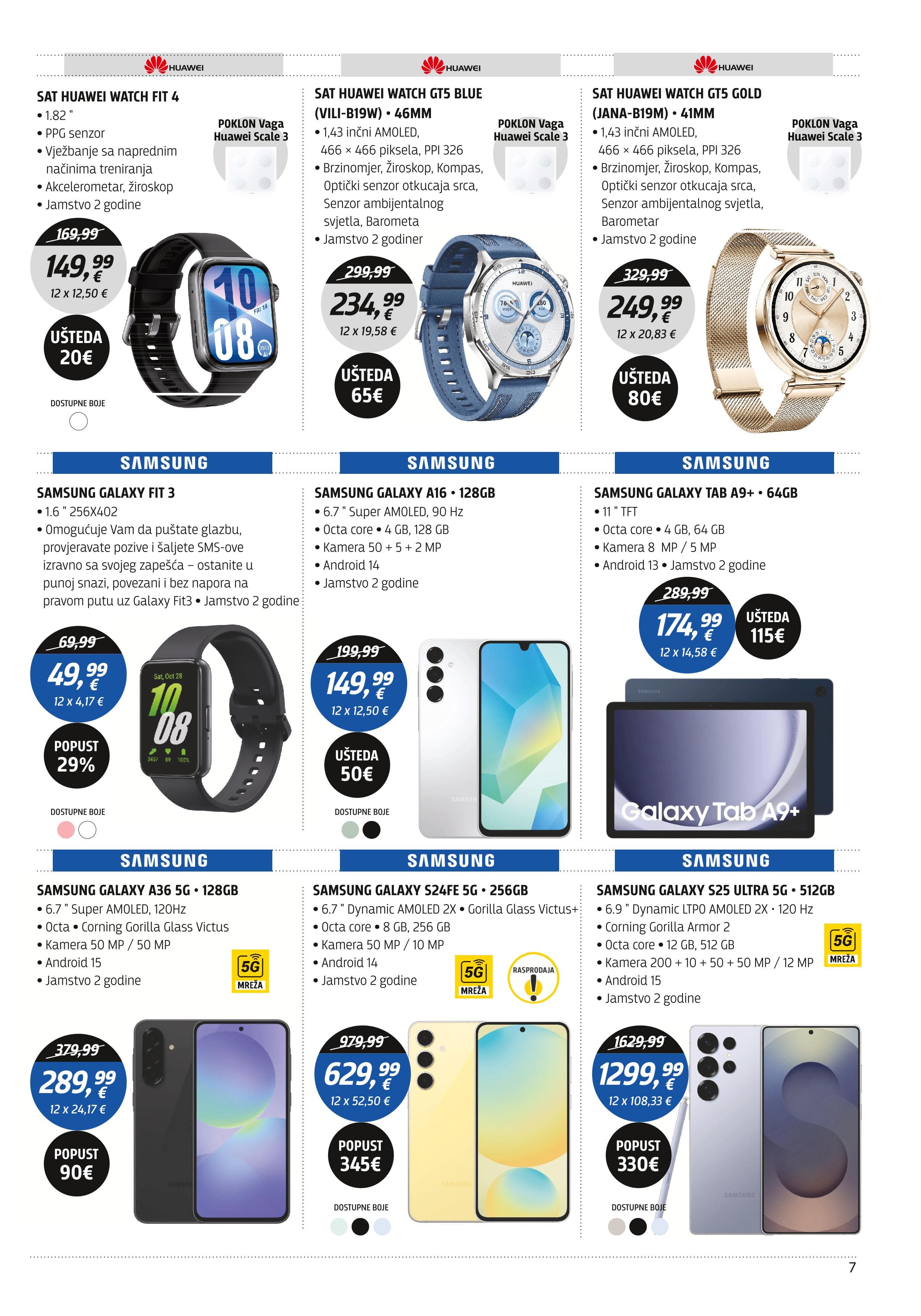 Page from catalog: Akcijska ponuda